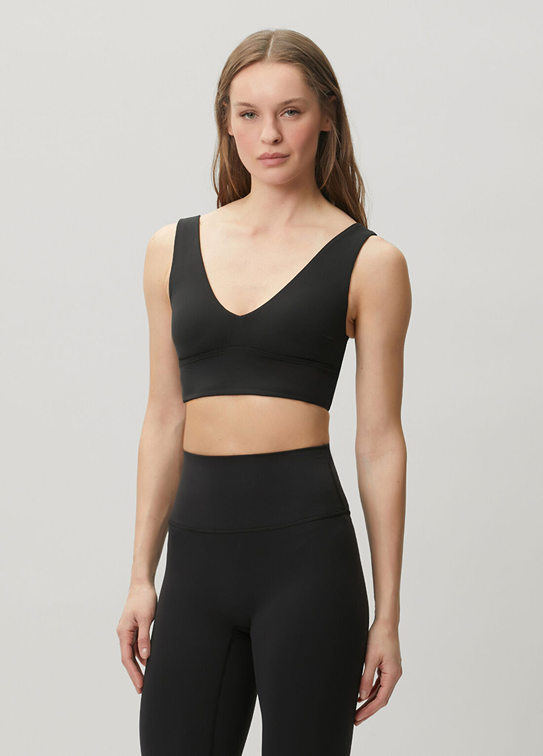 lululemon Align Siyah V Yaka Sütyen C/D görsel 3