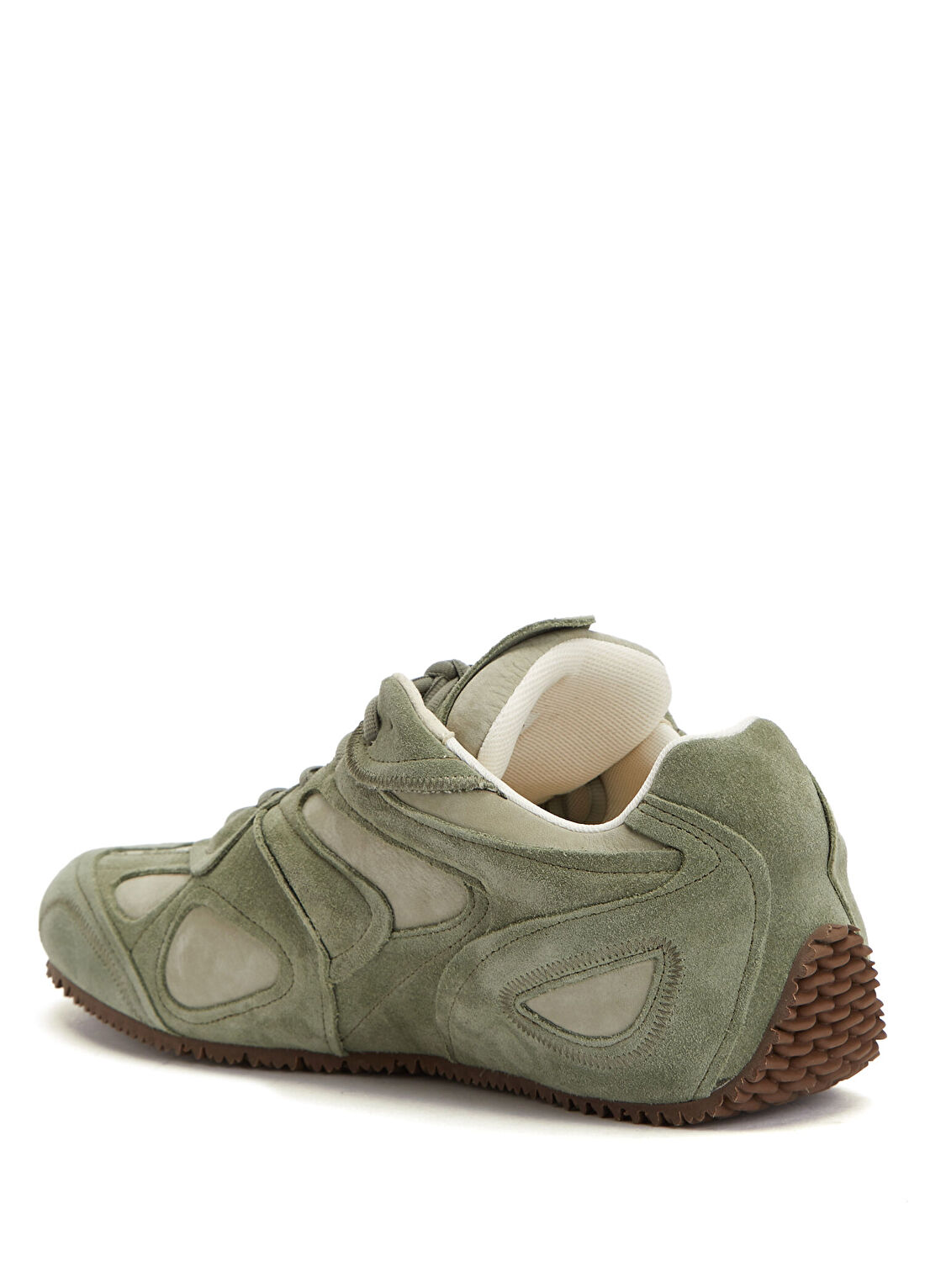 Axel Arigato Slow Runner Yeşil Erkek Süet Sneaker görsel 3