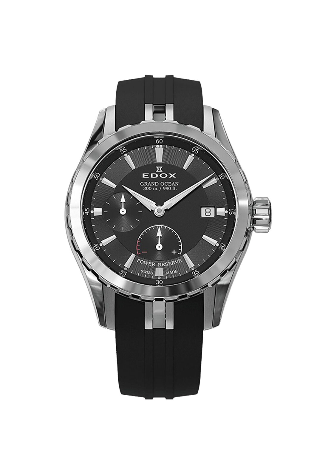 Edox Grand Ocean 94500-3CA-NIN Siyah Erkek Kol Saati