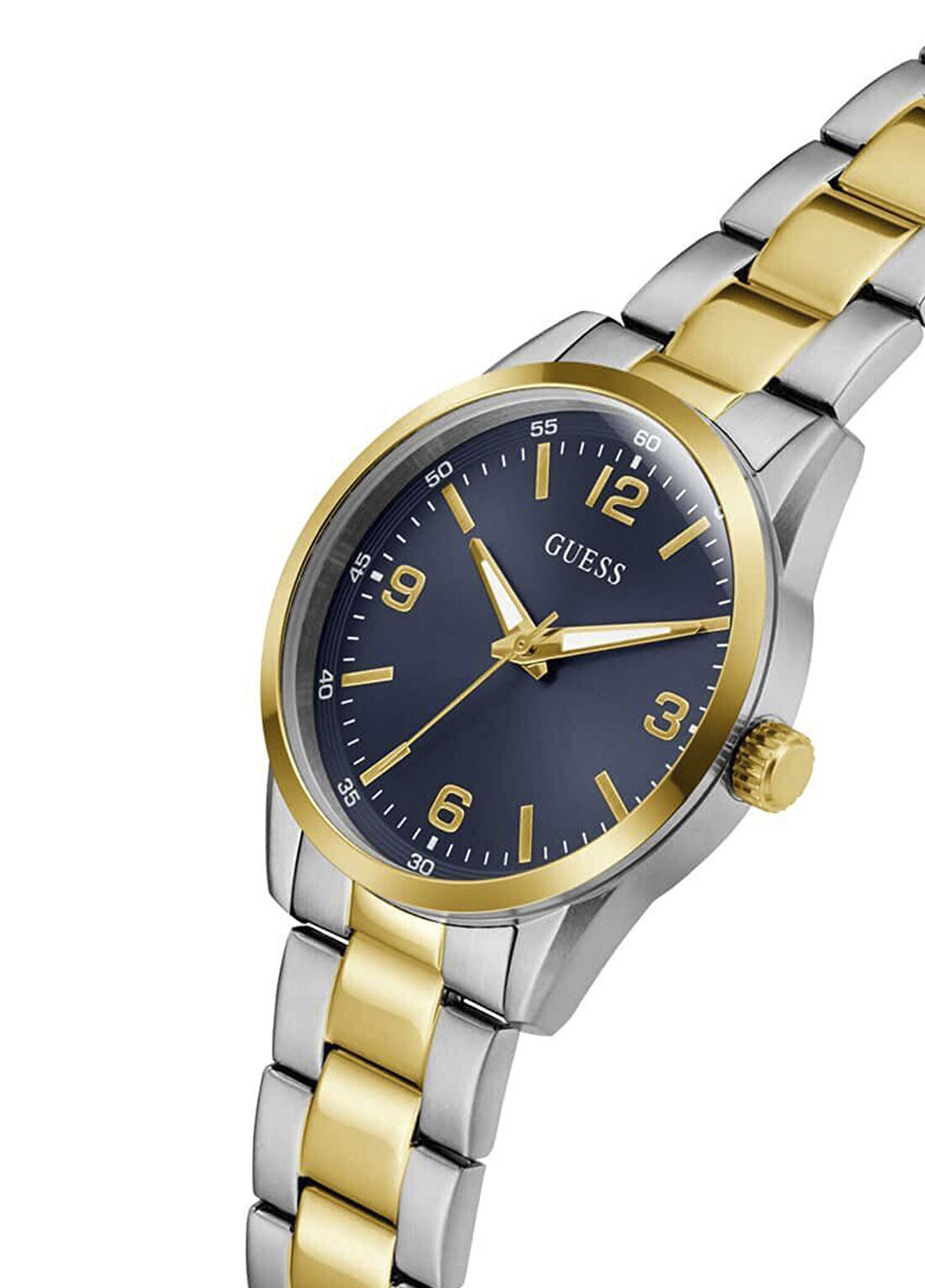 Guess GUGW0965G4 Altın Rengi Metalik Gri Çelik Erkek Kol Saati görsel 4
