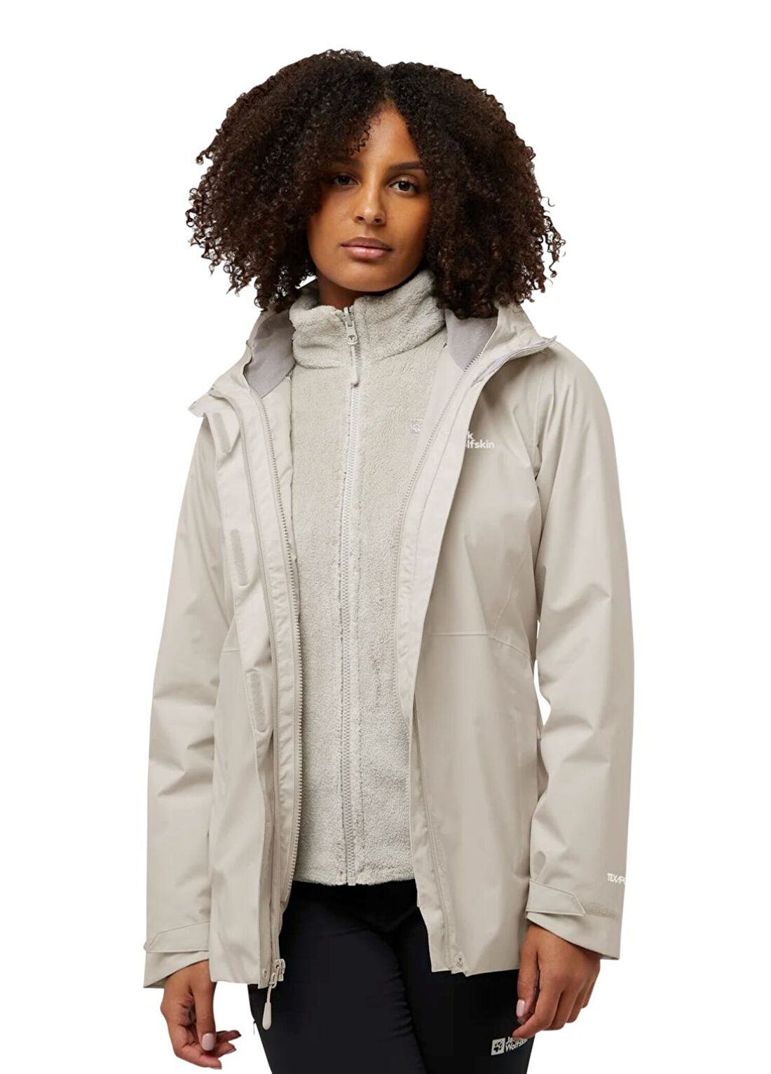 Jack Wolfskin Rotwand 3in1 Kadın Outdoor Mont