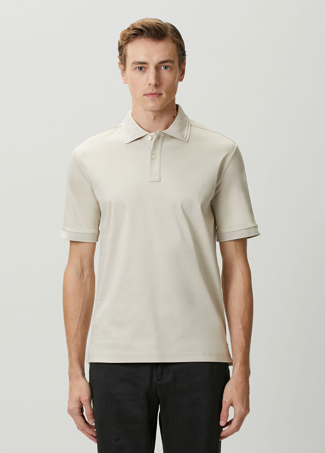 Eton Bej Polo Yaka T-shirt