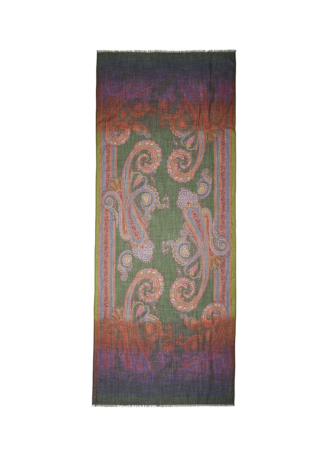 Etro Boheme Desenli Kadın Kaşmir Şal