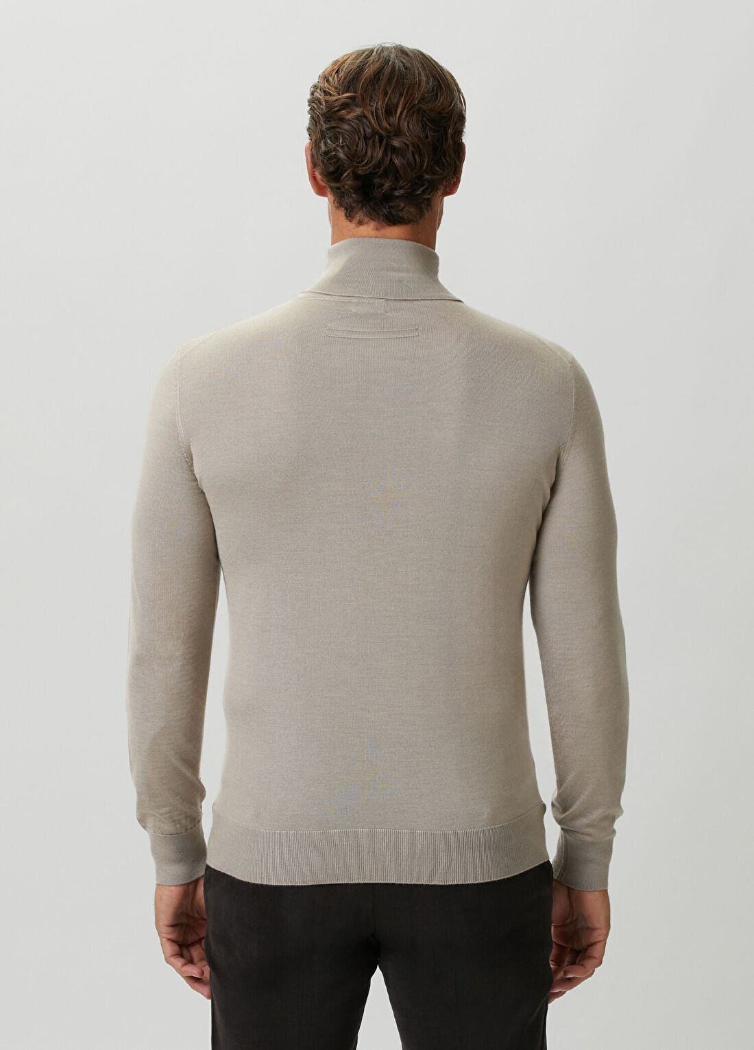 Zegna Bej Kaşmir Triko görsel 4