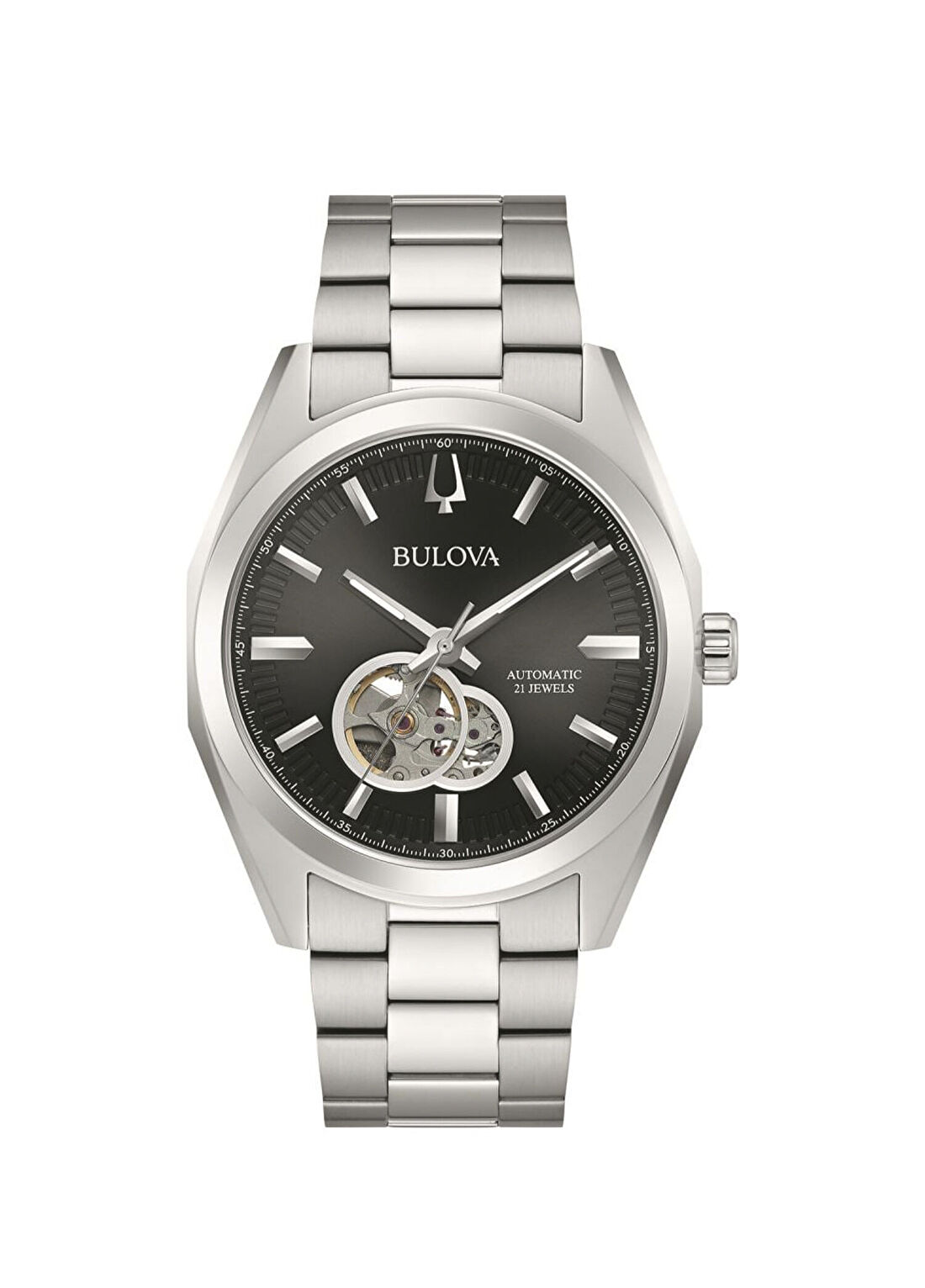 Bulova 96A270 Gri Çelik Erkek Kol Saati
