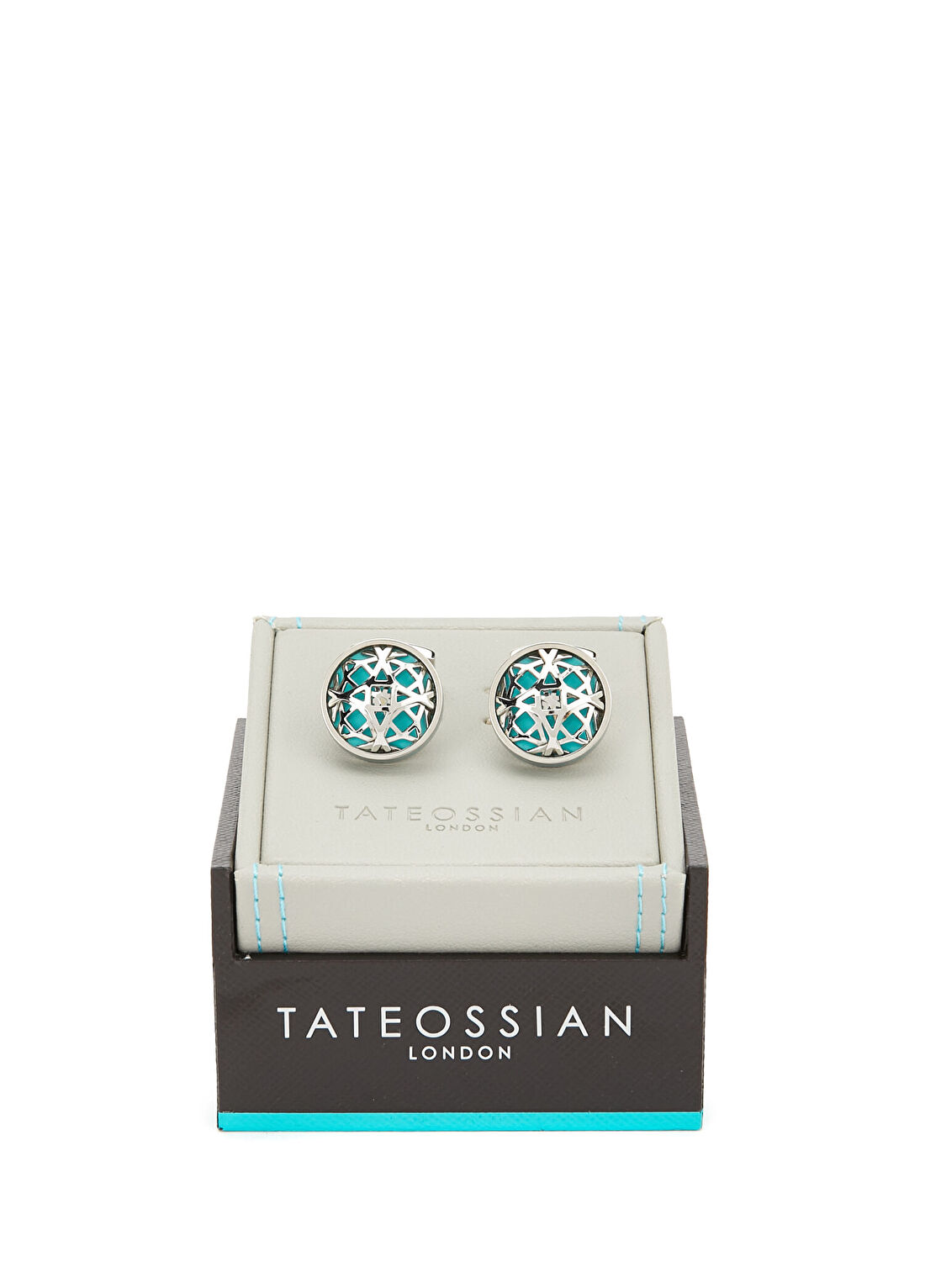 Tateossian Silver Kol Düğmesi