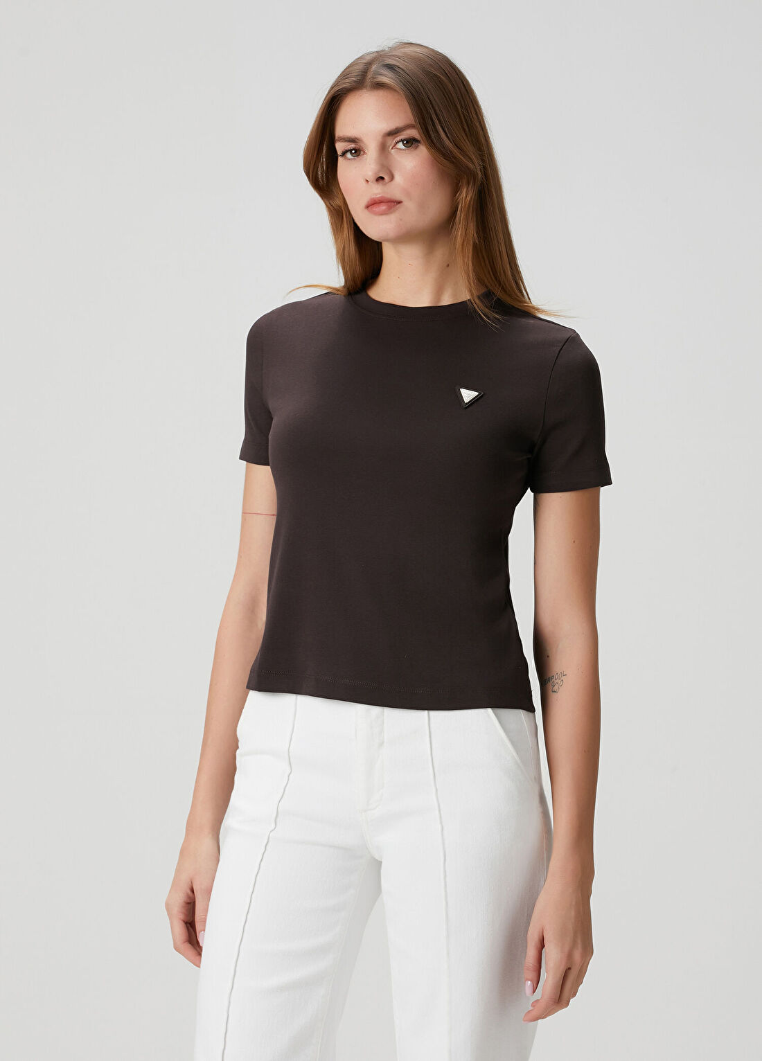 Guess Sonia Kahverengi T-shirt