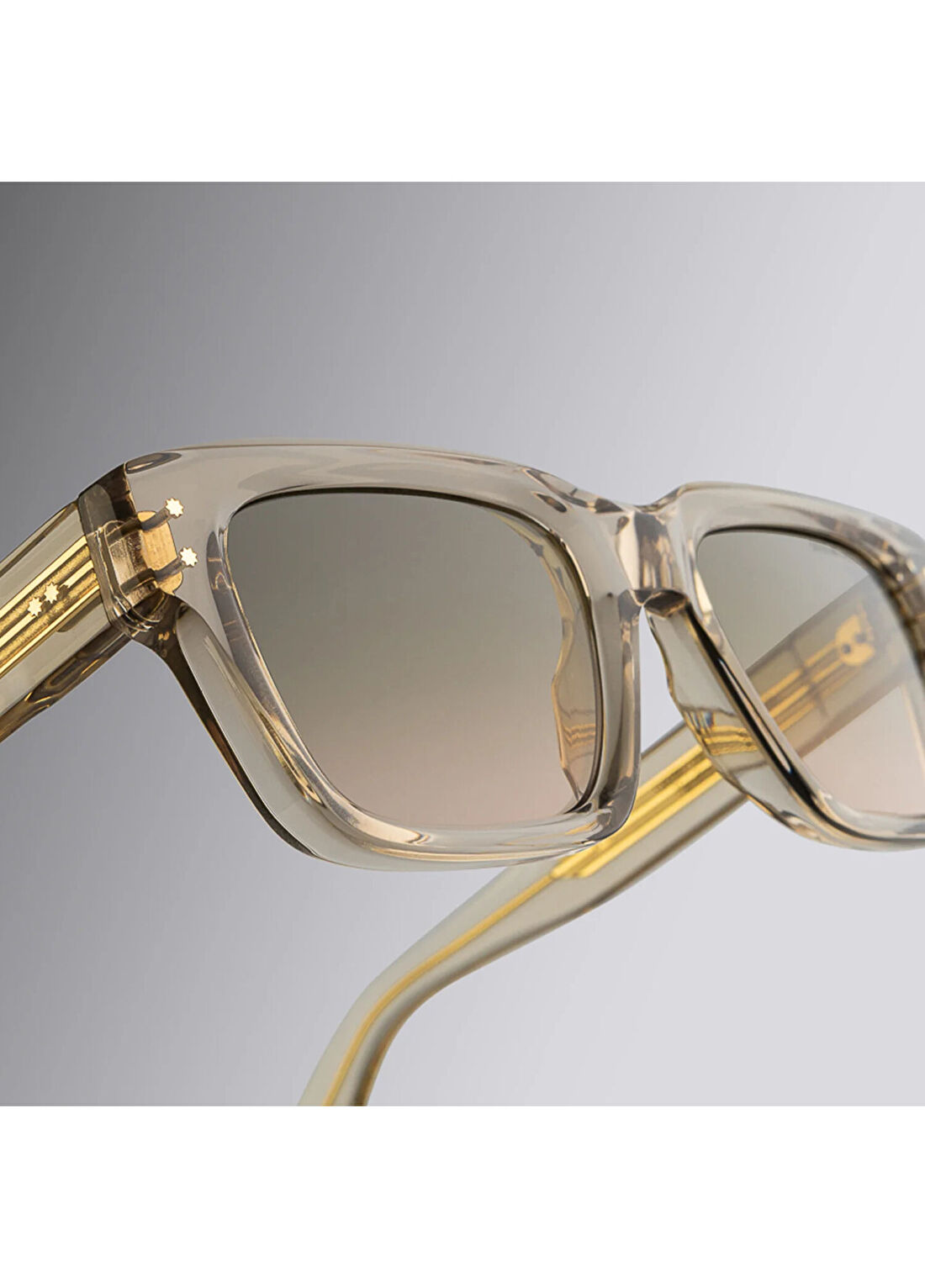 CUTLER AND GROSS CGSN1432 Sand Crystal Asetat Unisex Güneş Gözlüğü görsel 3