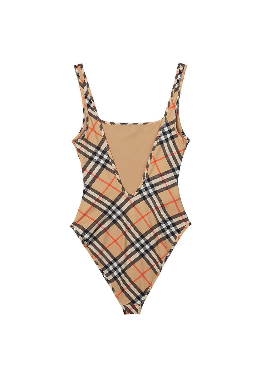 Burberry Check Bej Kadın Mayo görsel 2
