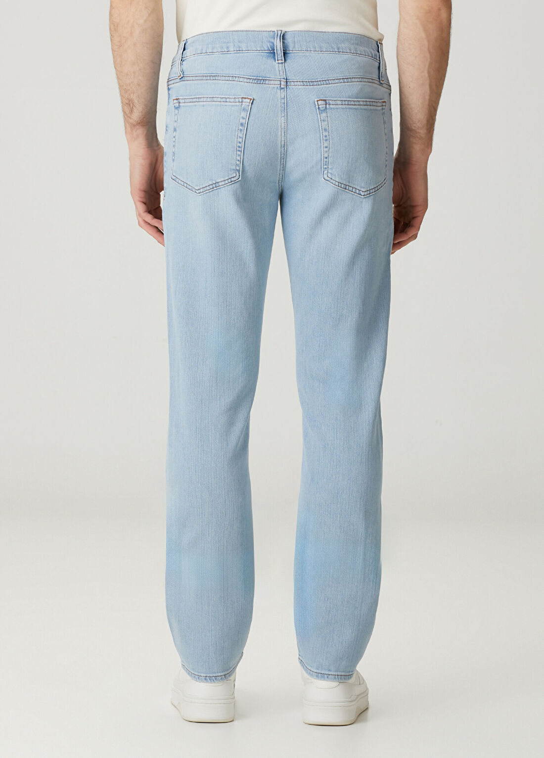 Frame Denim Modern Straight Açık Mavi Jean Pantolon görsel 3