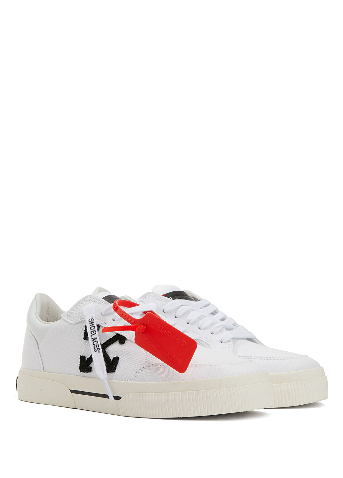 Off-White Çok Renkli Kadın Deri Sneaker görsel 2