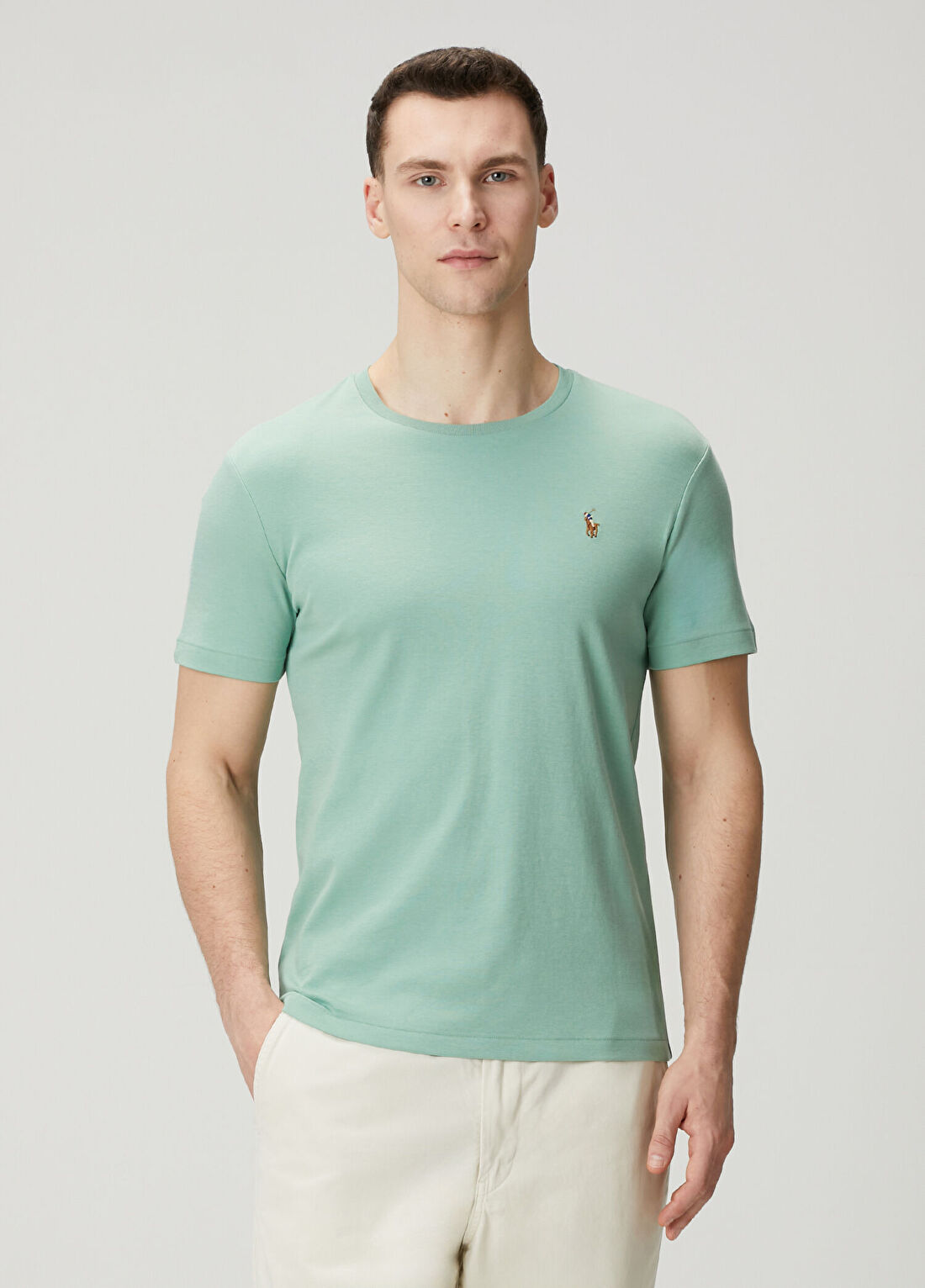 Polo Ralph Lauren Açık Yeşil Basic T-shirt