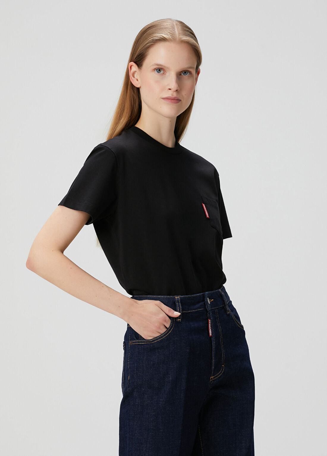 Dsquared2 Siyah T-shirt görsel 3