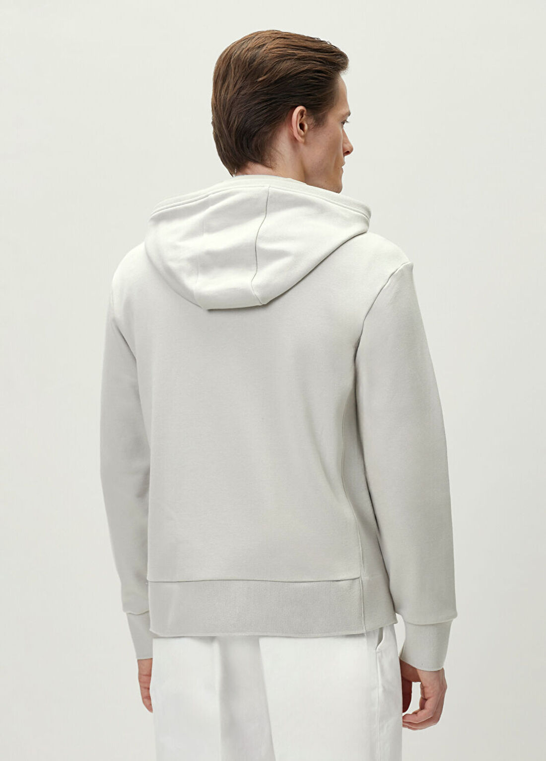 Thom Browne Bej Kapüşonlu Sweatshirt görsel 4
