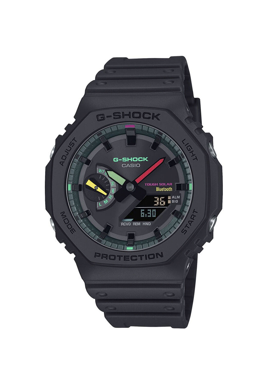 Casio GA-B2100MF-1ADR Plastik Siyah Erkek Kol Saati
