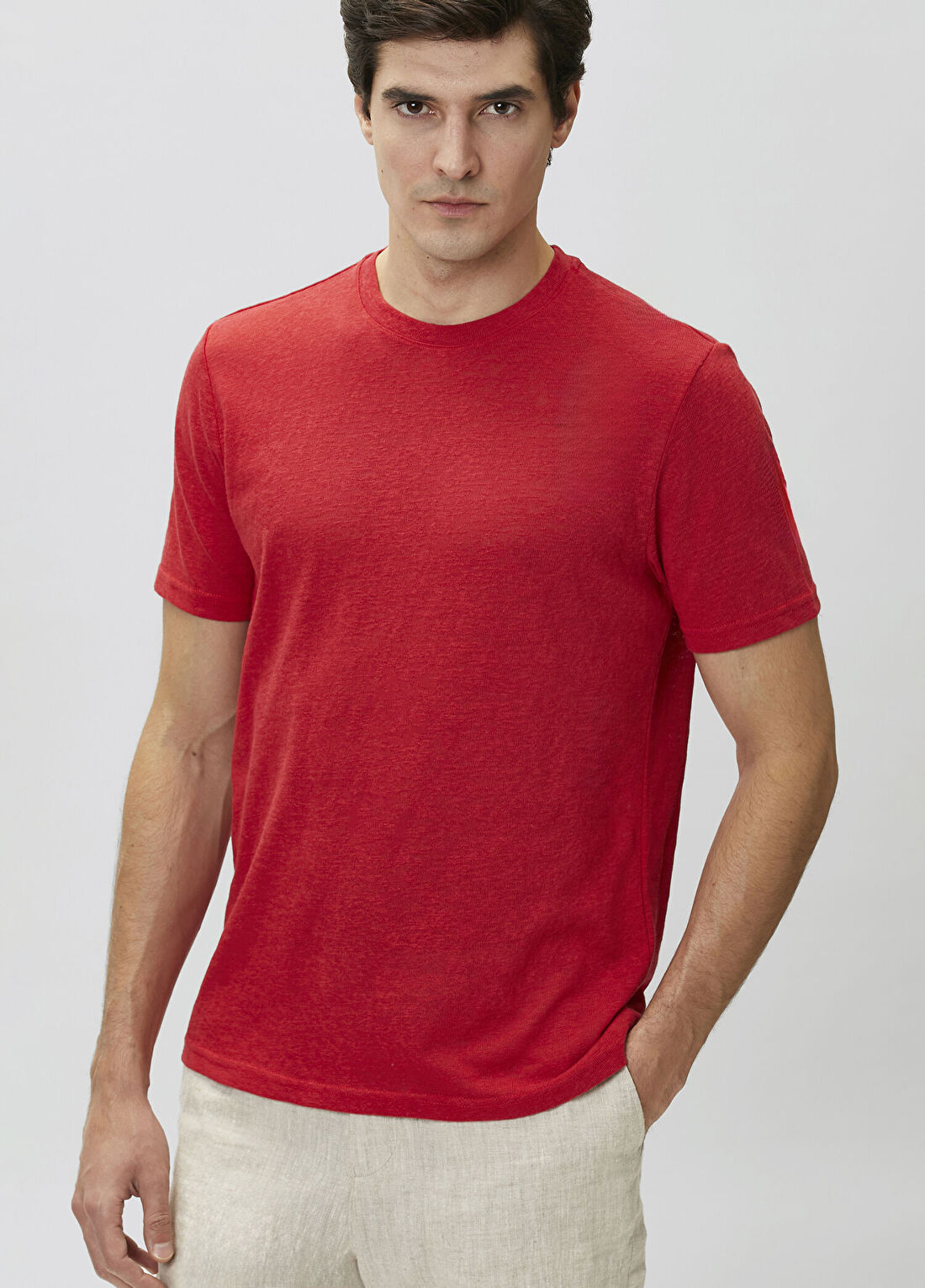 Network Kırmızı Basic T-shirt