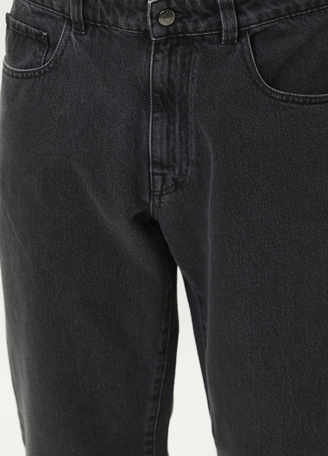 Canali Siyah Jean Pantolon görsel 4
