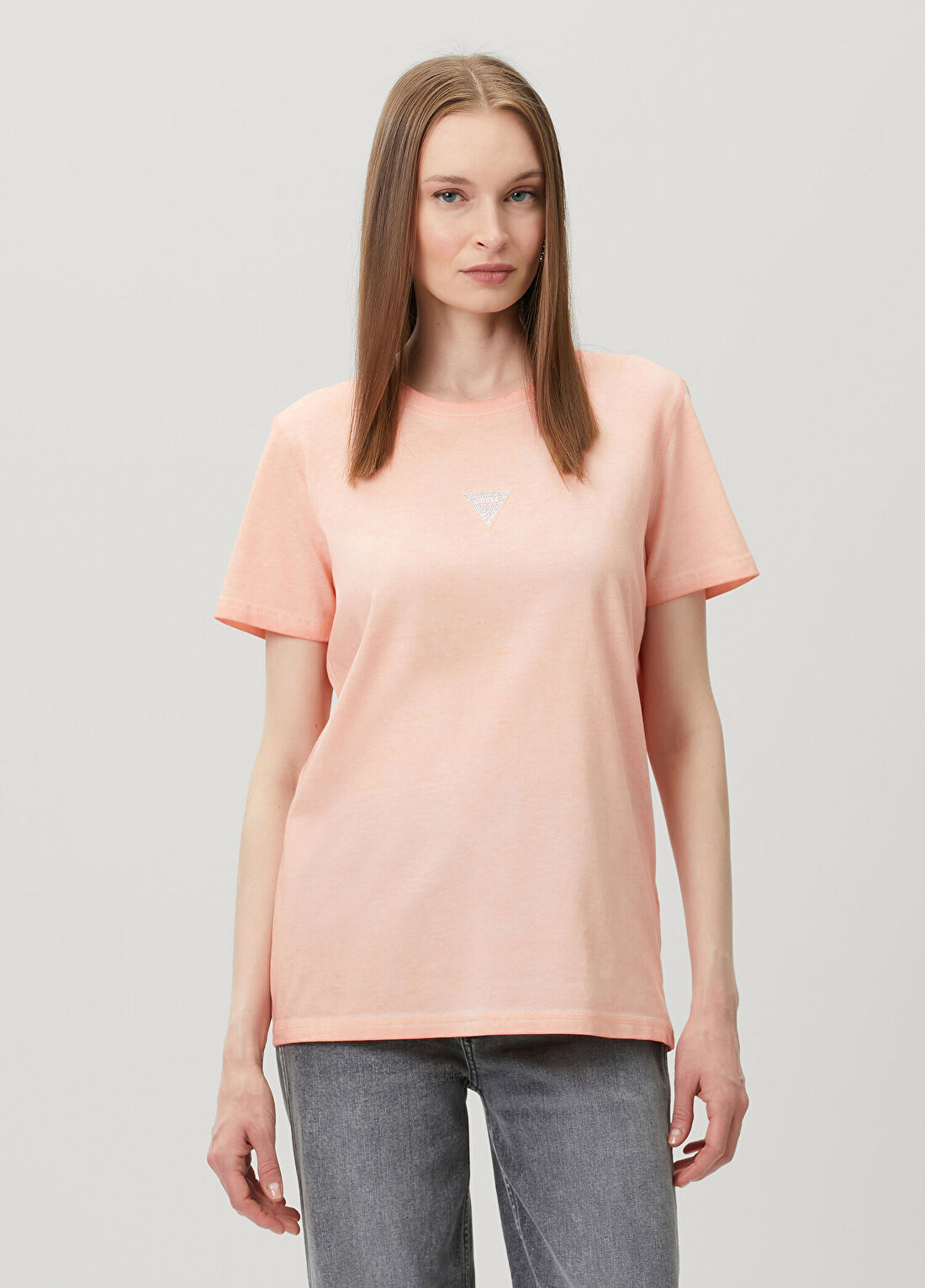 Guess Jersey Oversize Fit T-shirt görsel 3