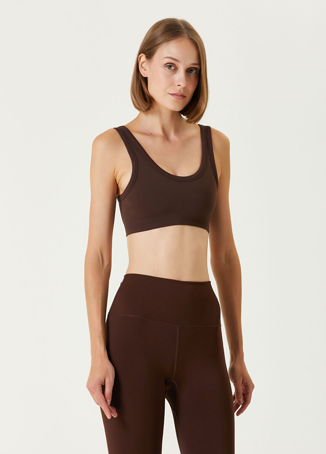 Glo Studio Nil Seamless Mocha Kadın Bra Spor Sütyeni
