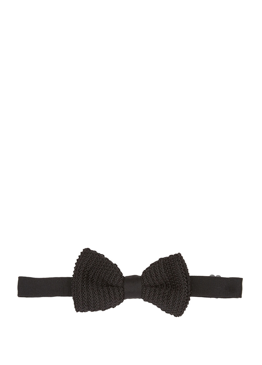Beymen Collection Siyah Örgü Papyon