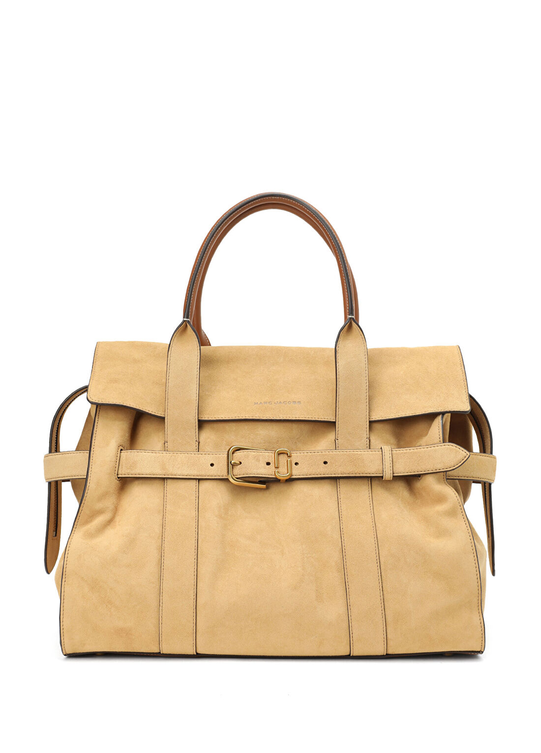 Marc Jacobs Dakota Camel Kadın Süet Alışveriş Çantası