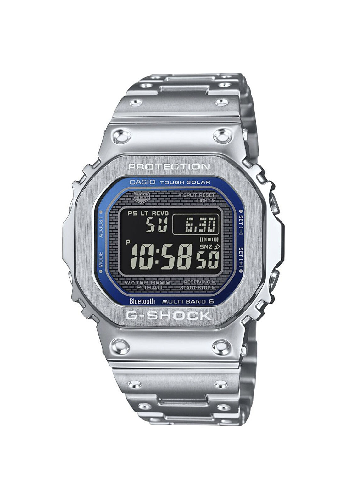 Casio GMW-B5000D-2DR Çelik Gri Erkek Kol Saati
