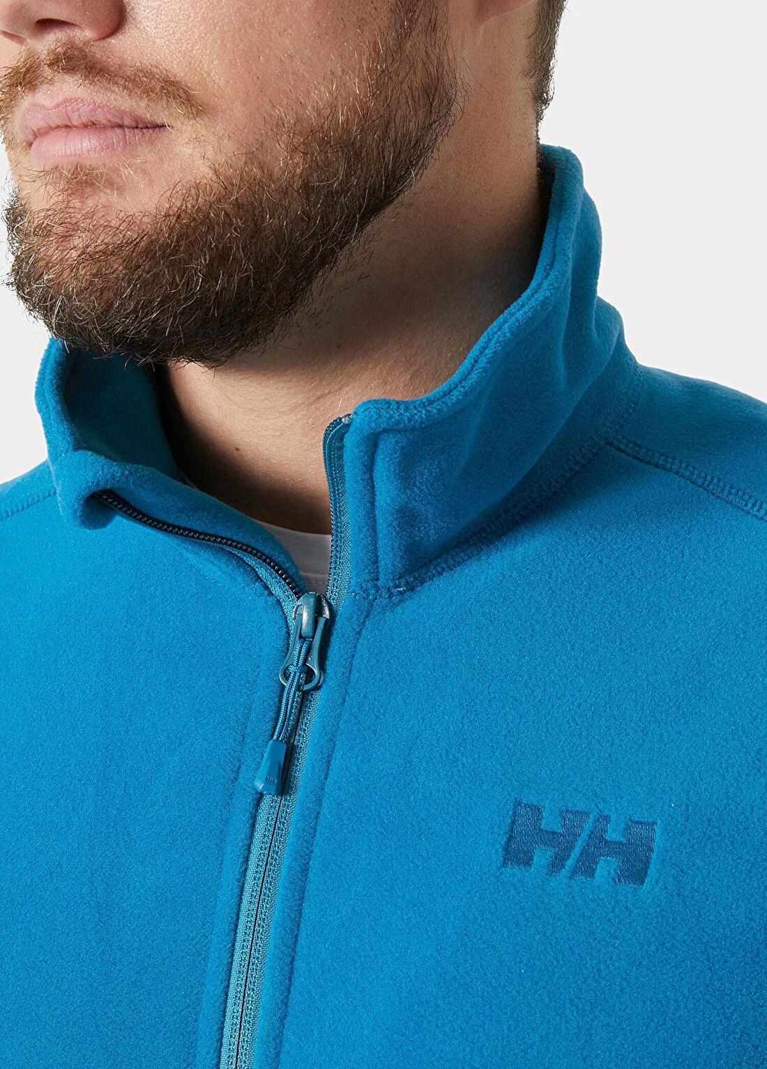Helly Hansen Cerulean Blue Fermuarlı Erkek Polar görsel 4