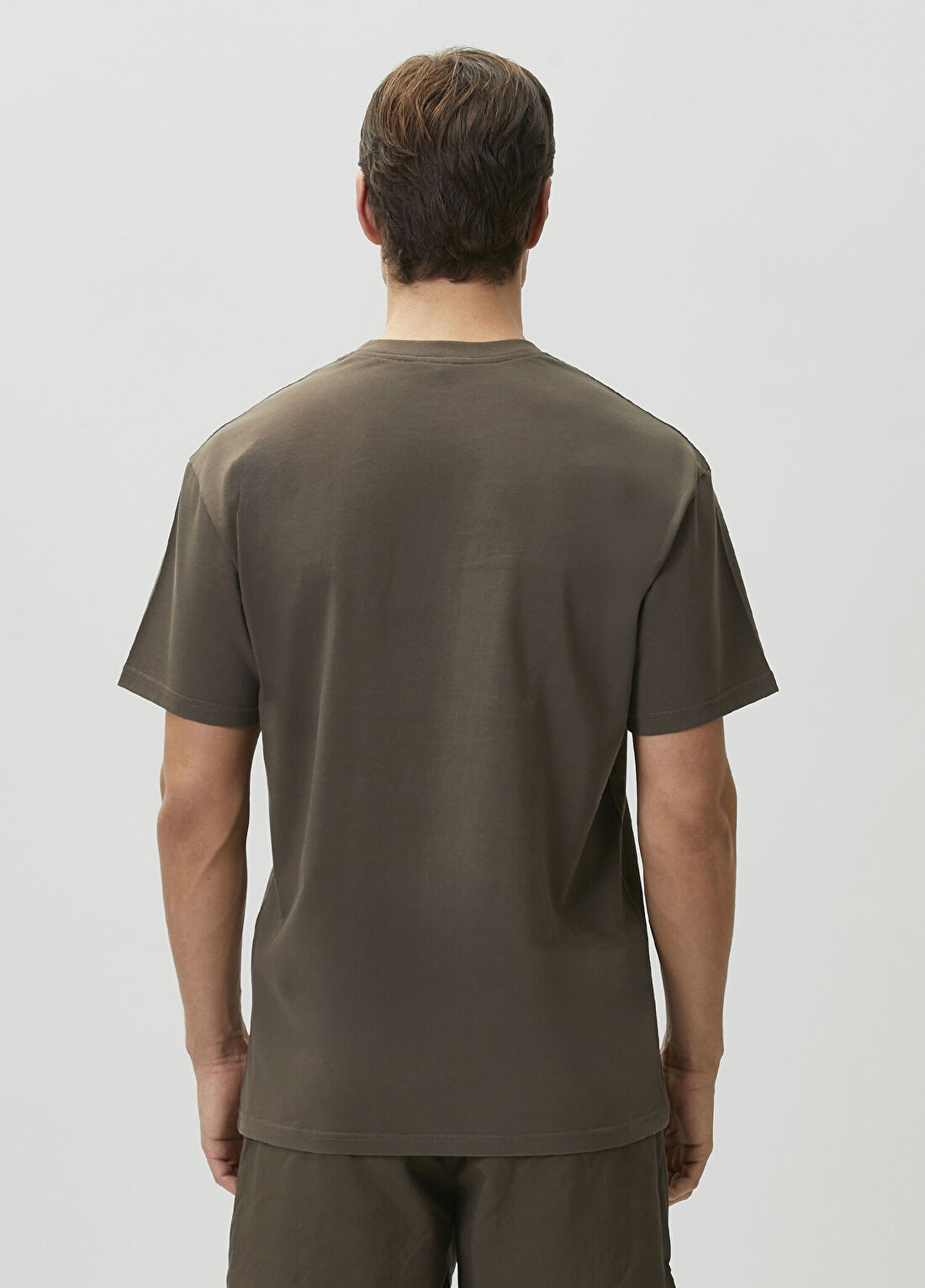 Givenchy Haki Logo Patchli T-shirt görsel 4