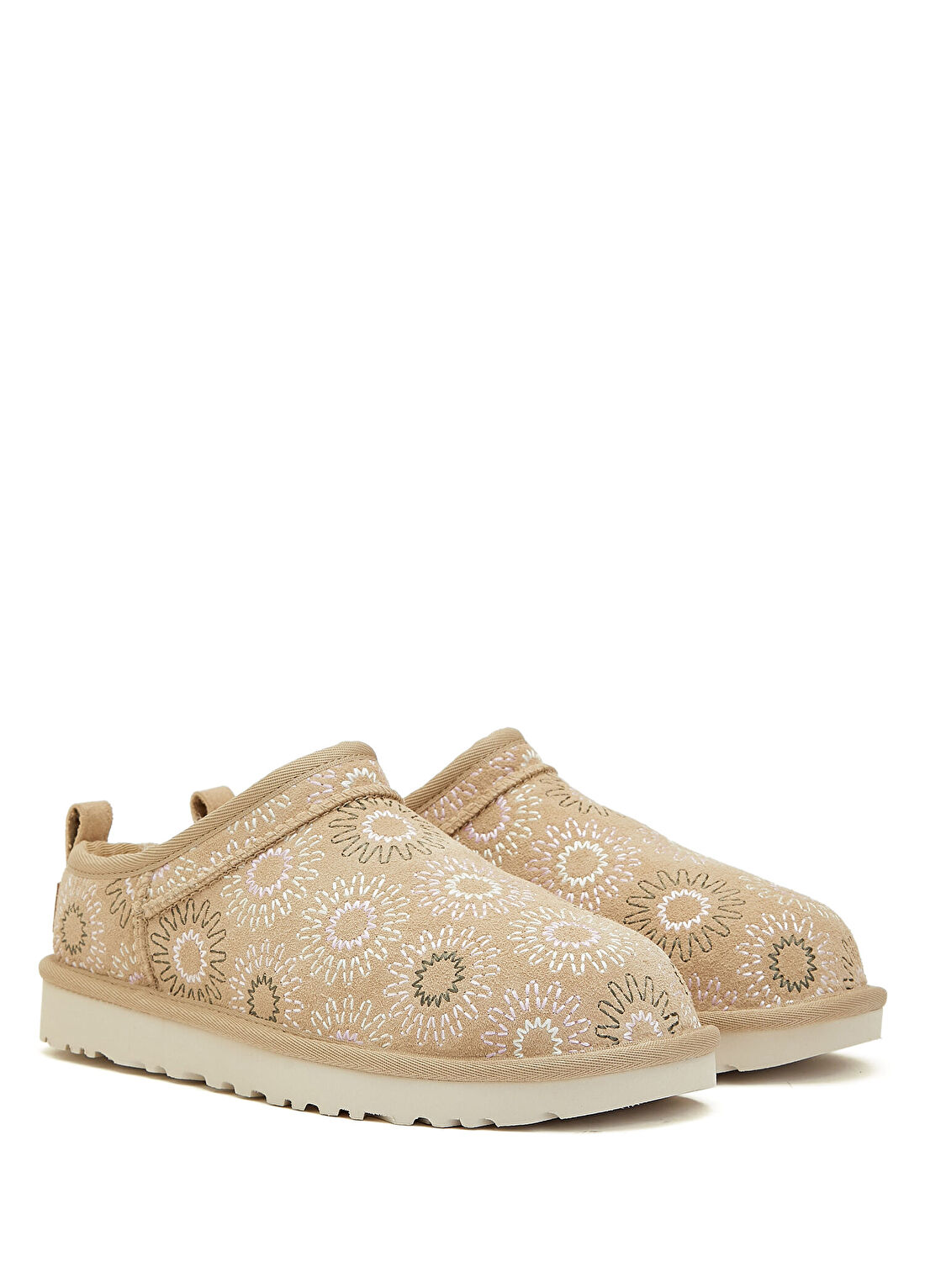Ugg Classic Micro Sun Stitch Hardal Kadın Süet Bot görsel 2