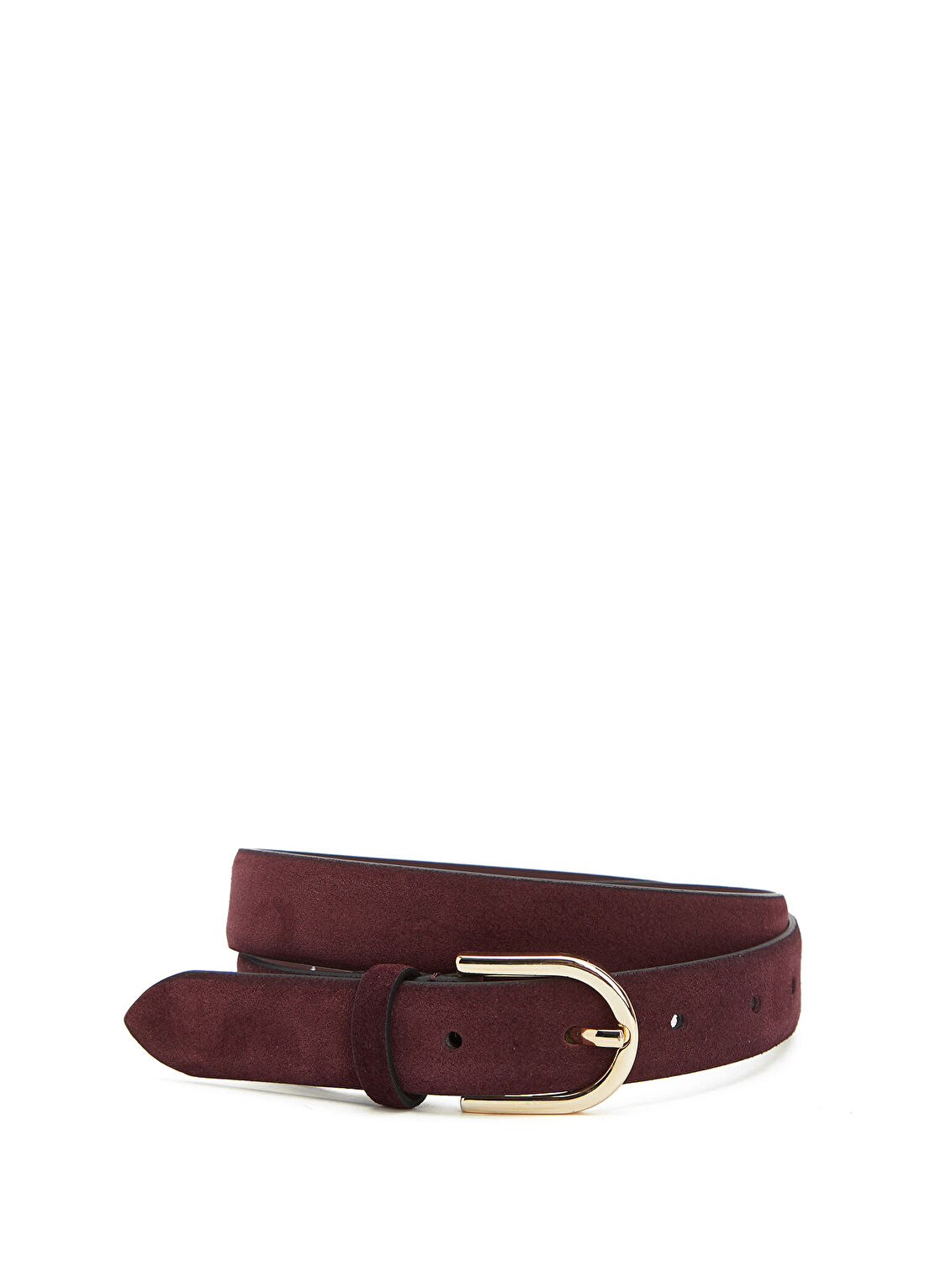 Beymen Collection Bordo Kadın Süet Kemer