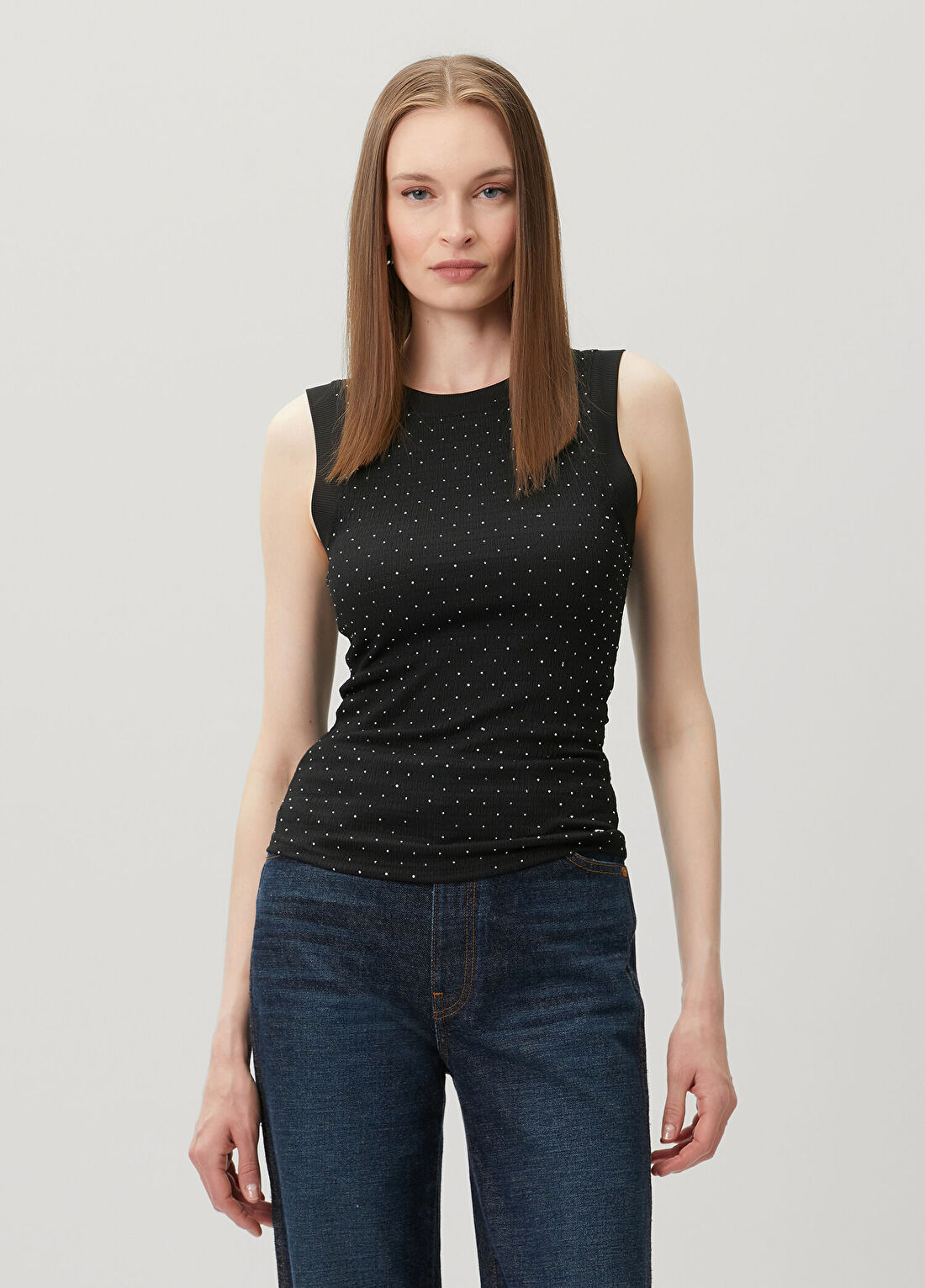 Guess Francine Siyah Atlet görsel 3
