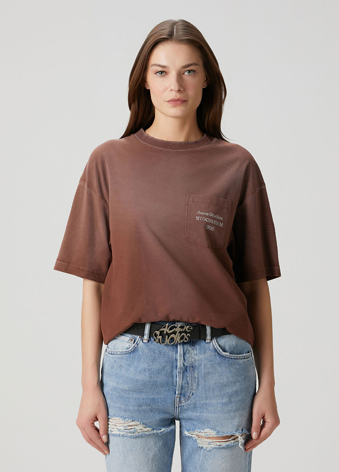 Acne Studios Kahverengi T-shirt