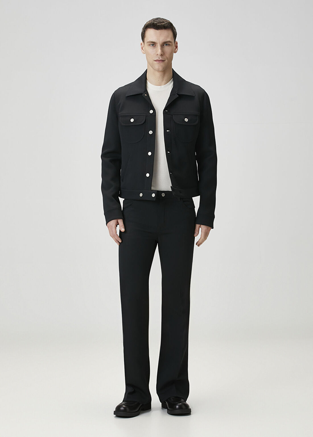 Courreges Signature 70's Siyah Pantolon