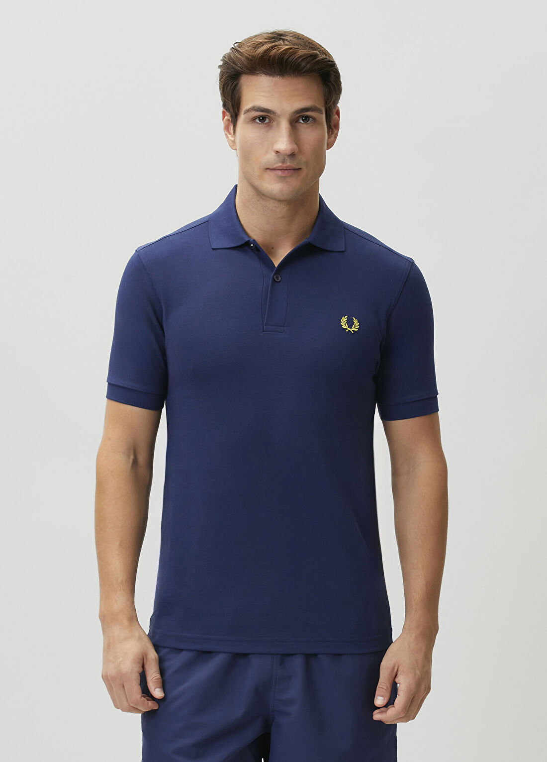 Fred Perry Lacivert Polo Yaka T-shirt
