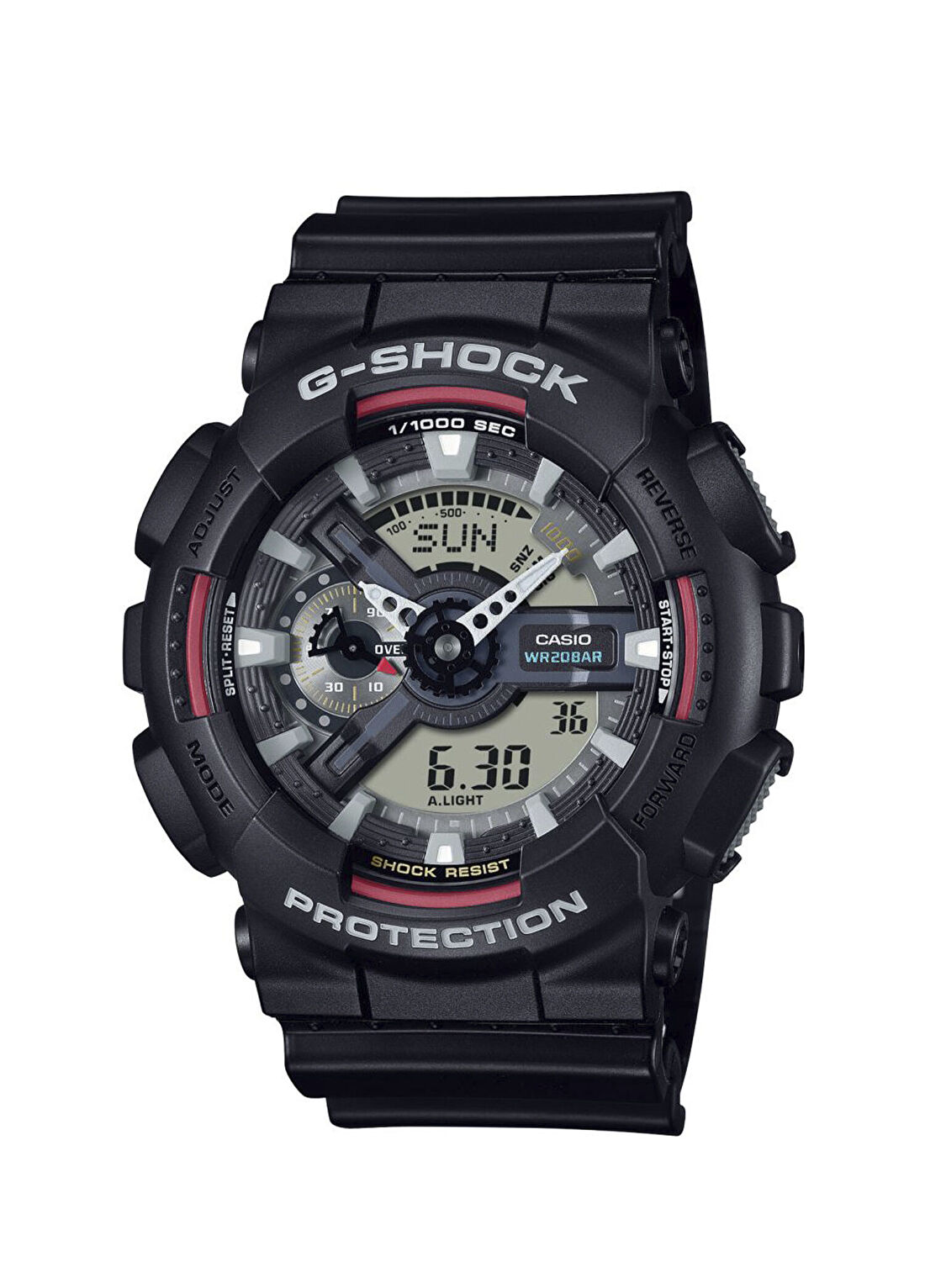 Casio G-Shock GA-110RL-1ADR Siyah Silikon Erkek Kol Saati