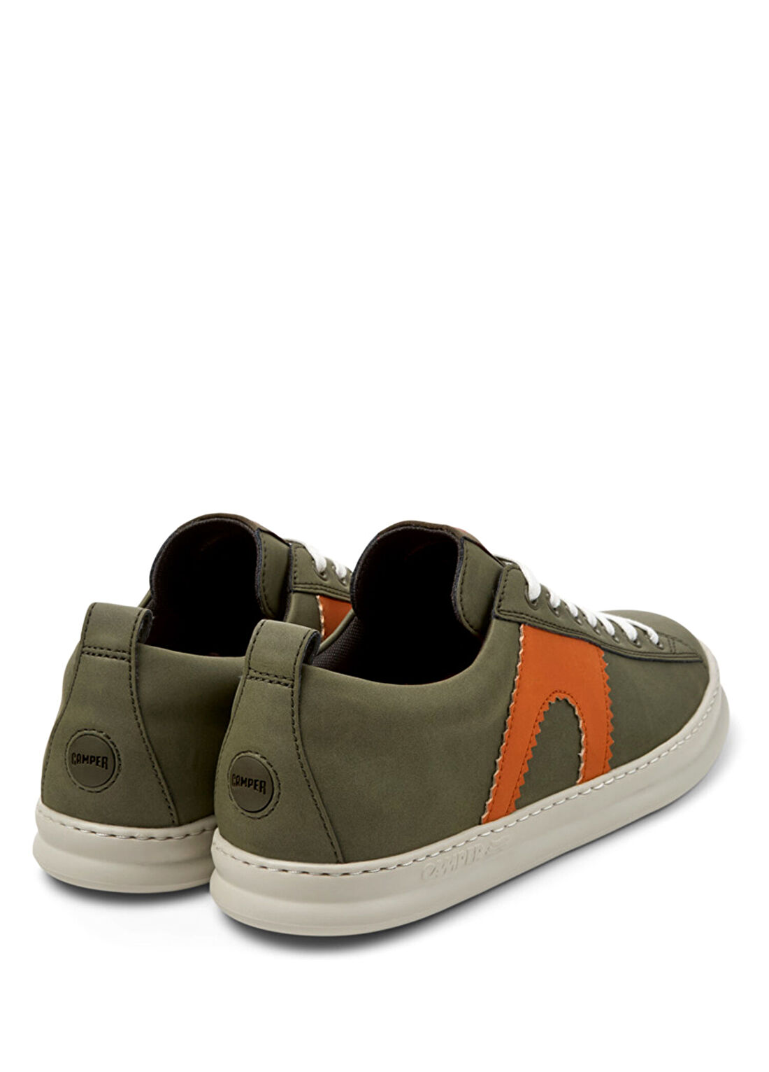 Camper Runner Yeşil Deri Erkek Spor Ayakkabı K100893-014 görsel 3