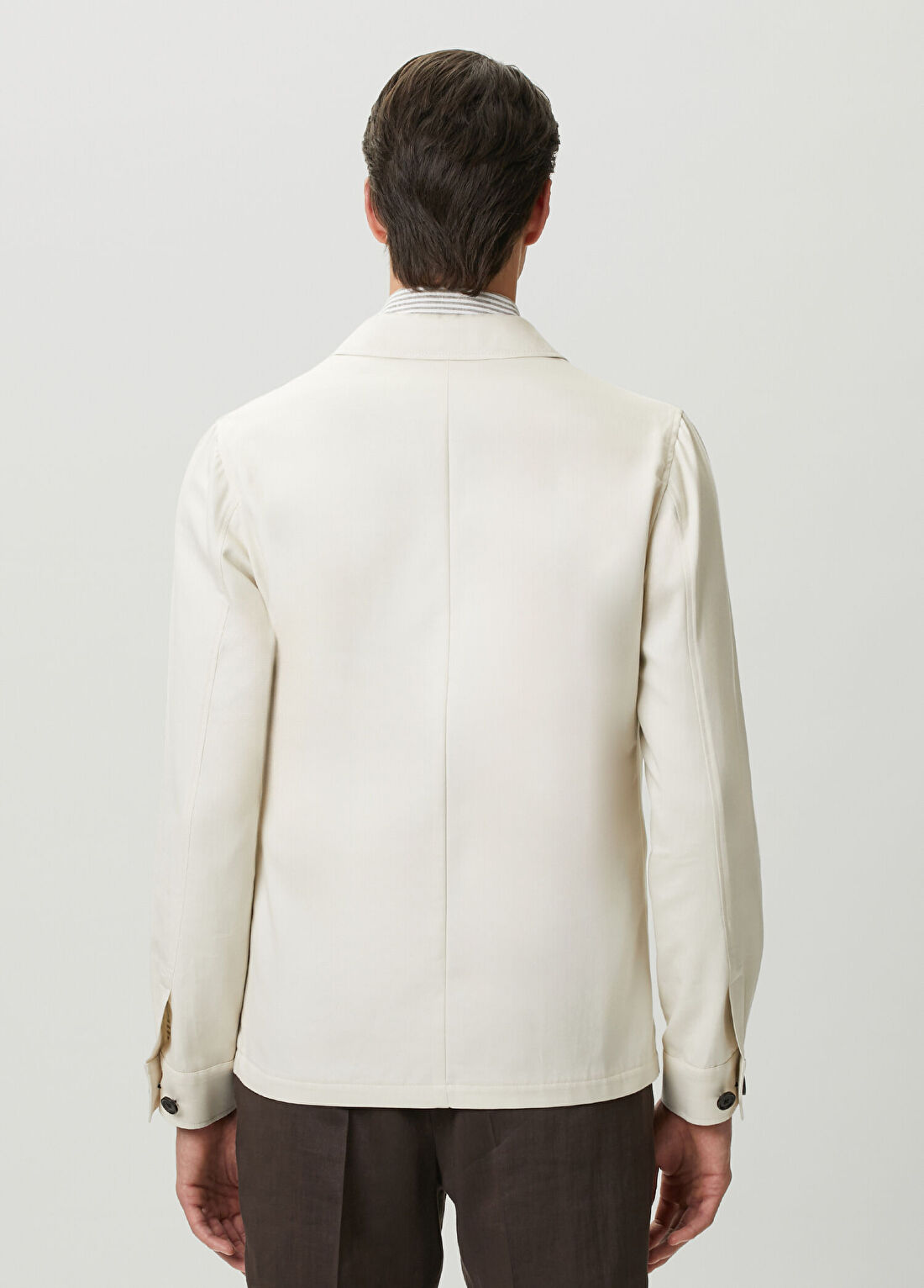 Corneliani Kırık Beyaz Mont görsel 4