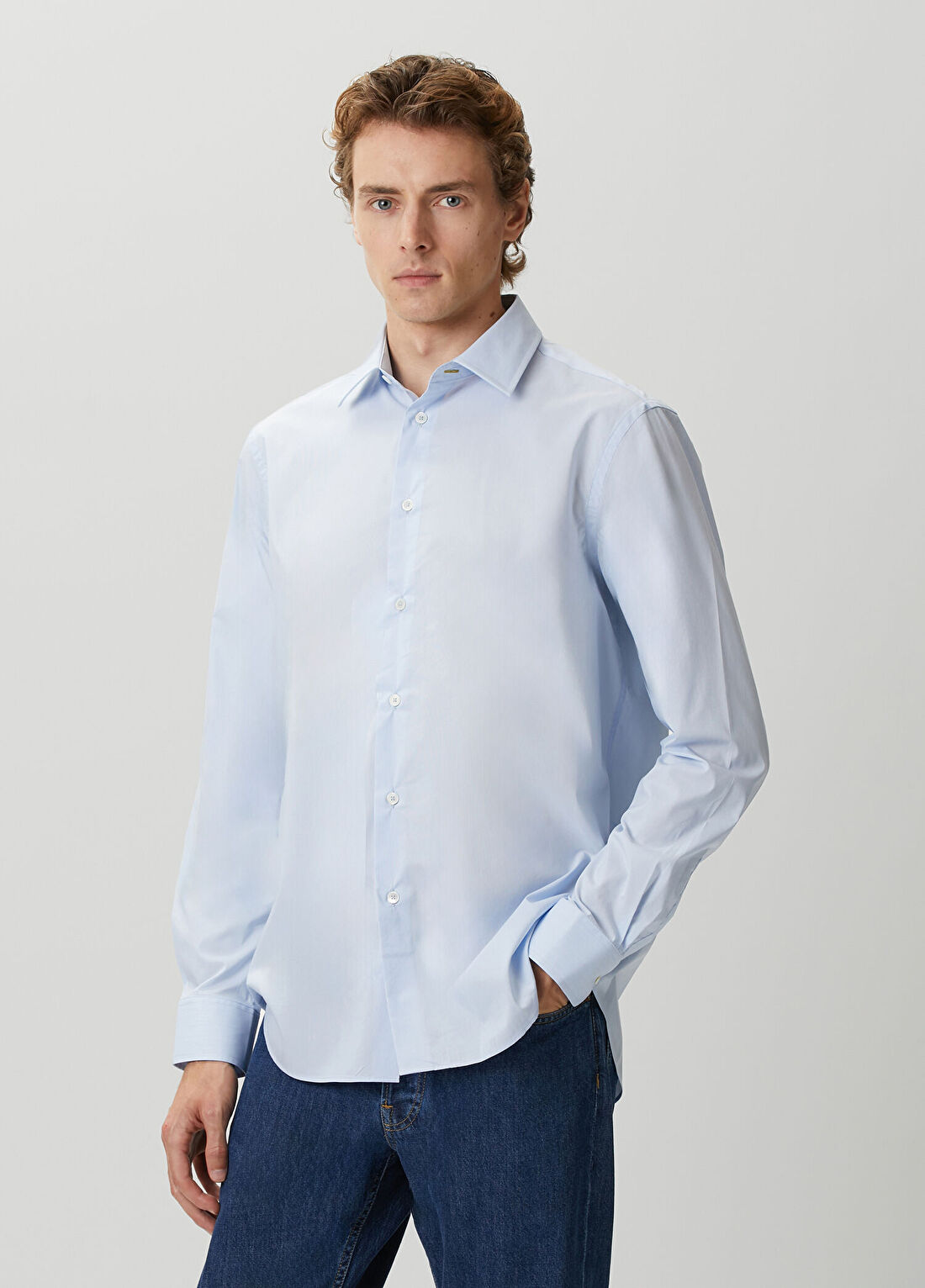 Paul Smith Regular Fit Mavi Gömlek