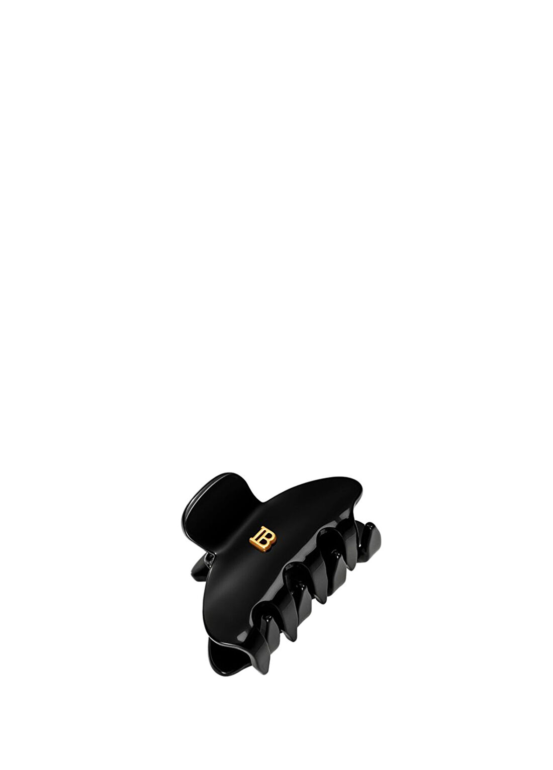 Balmain Cellulose Acetate Pince A Cheveux Siyah Küçük Boy Kadın Toka