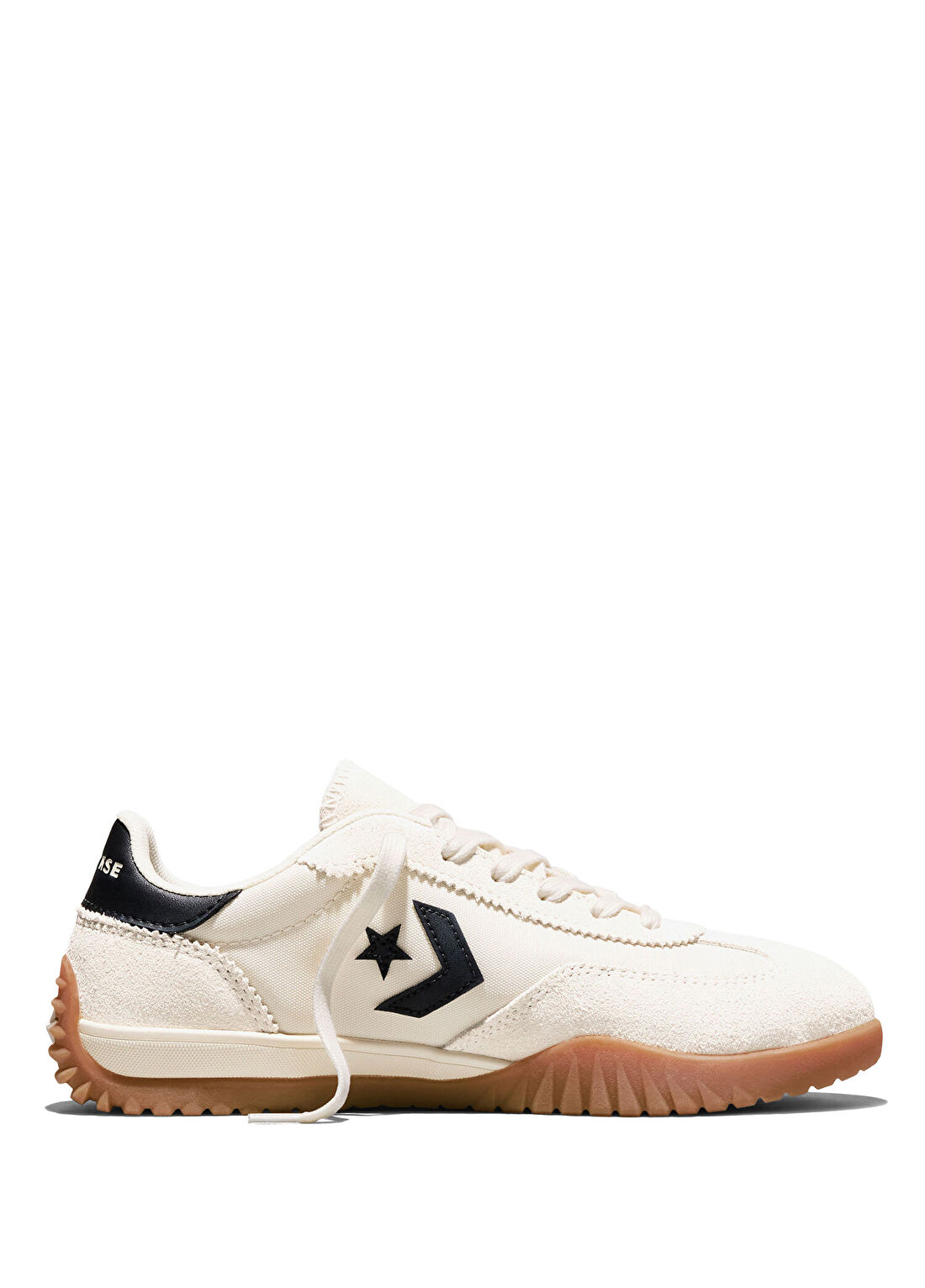 Converse Run Star Trainer Unisex Krem Süet Sneaker