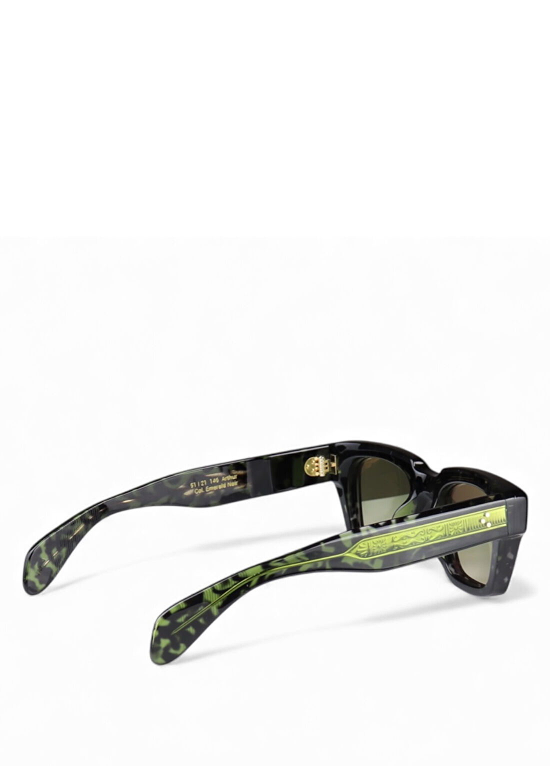 Pewpols Evans Emerald Noir Yeşil Asetat Unisex Güneş Gözlüğü görsel 2