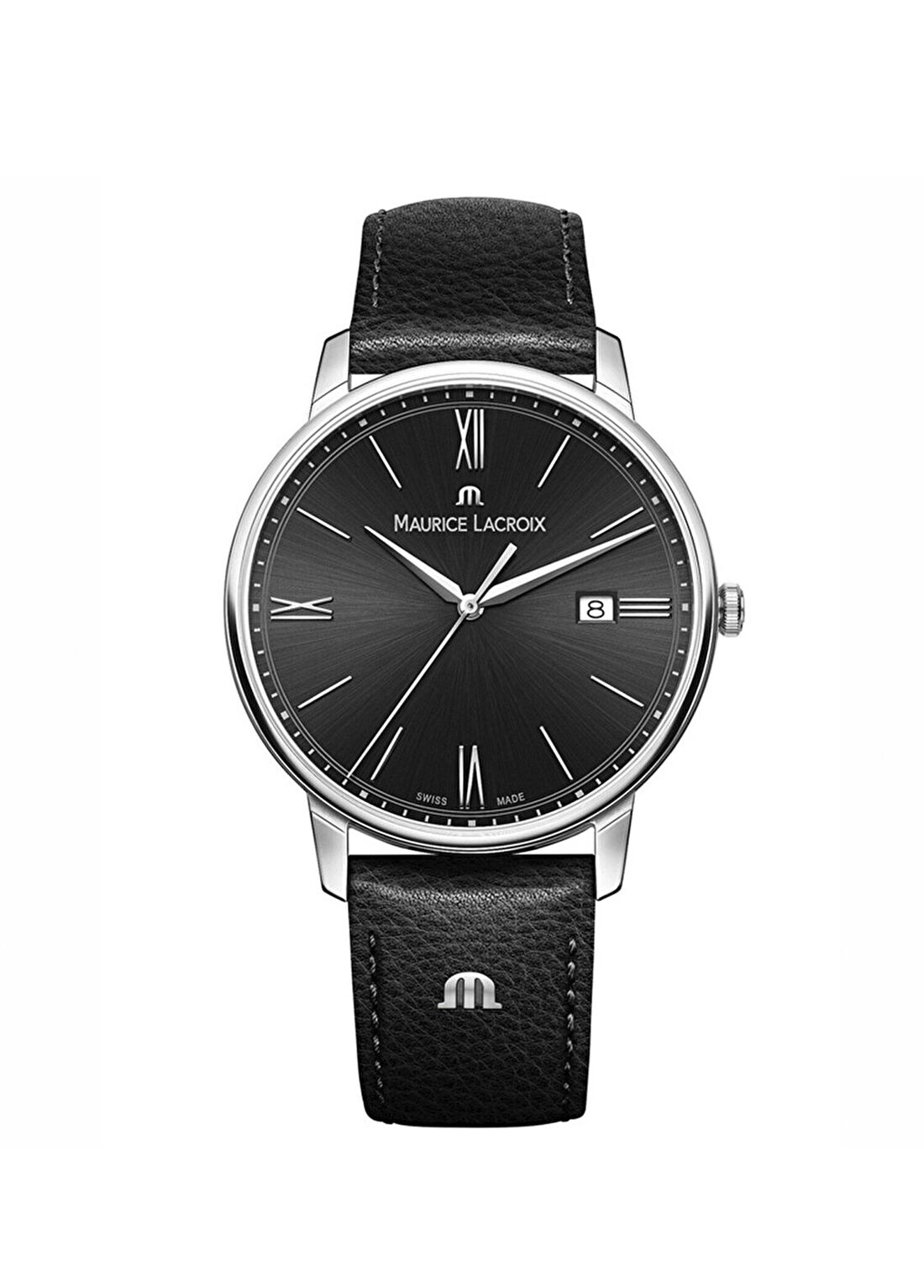 Maurice Lacroix ML-EL1118SS001310-1 Siyah Erkek Kol Saati