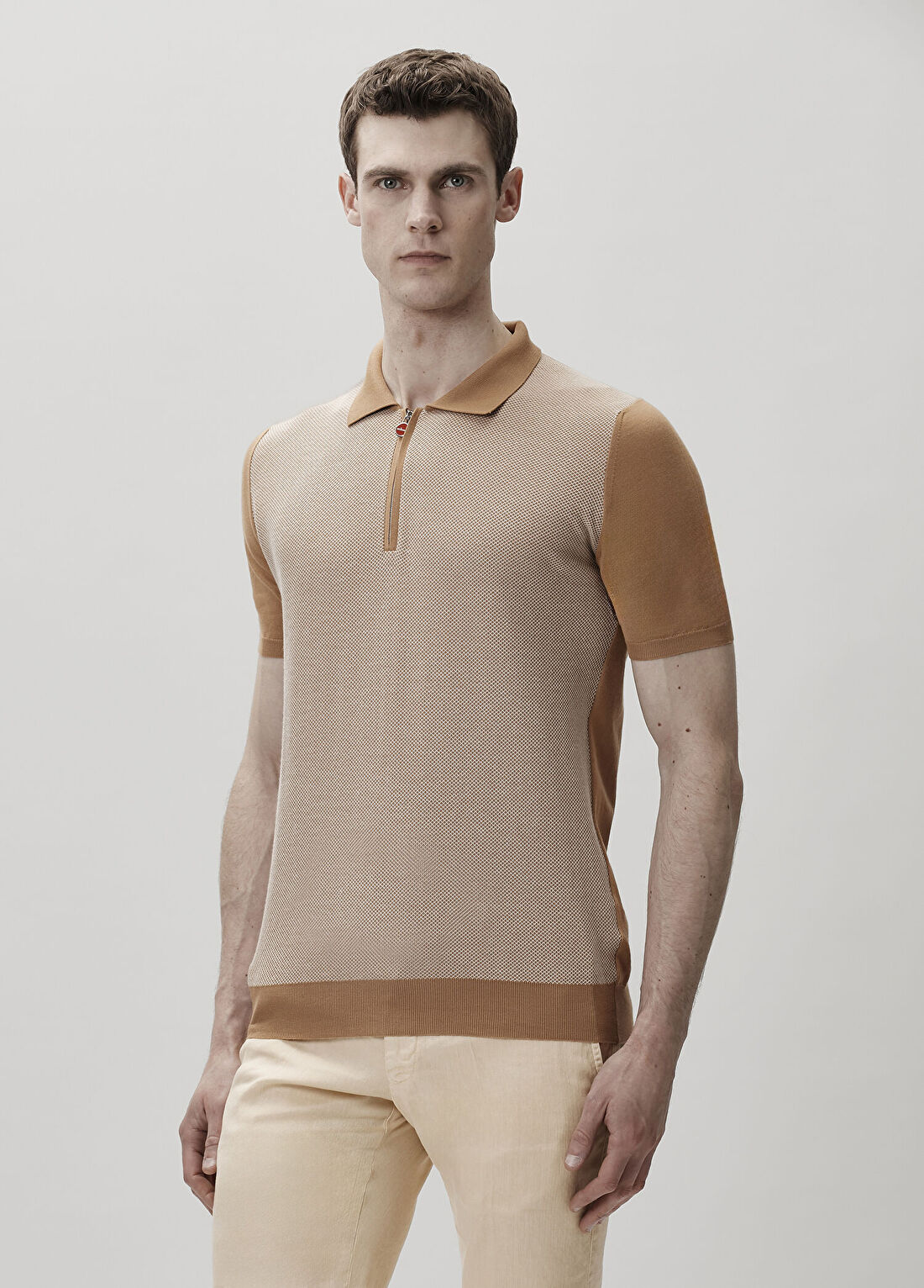 Kiton Hardal Polo Yaka T-shirt görsel 3
