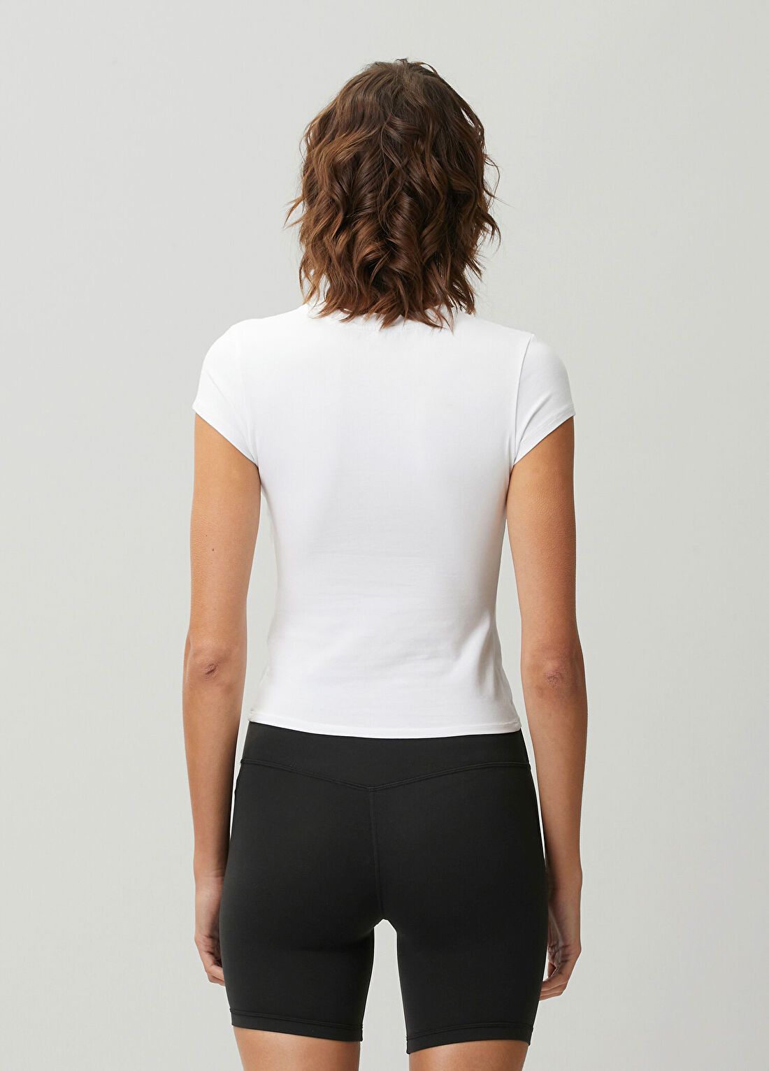 Alexander Wang Beyaz Logo Baskılı T-shirt görsel 4