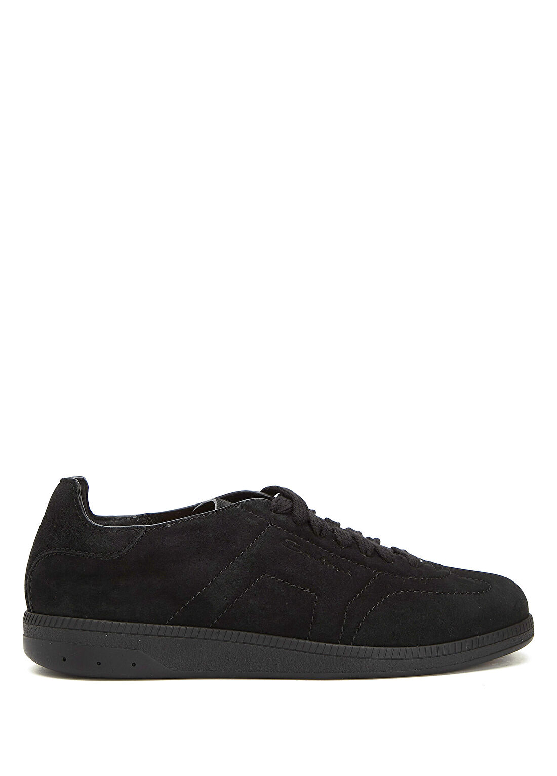 Santoni Sport Oly Siyah Erkek Deri Sneaker