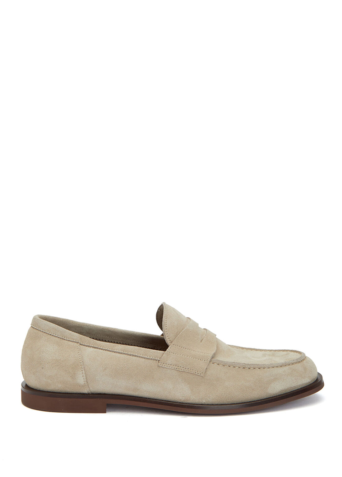 Barrett Bej Erkek Süet Loafer