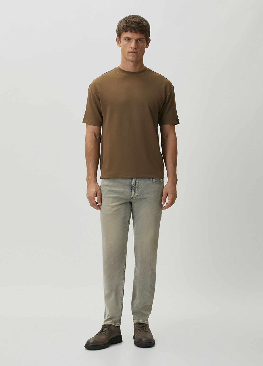 Rag&Bone Kahverengi T-shirt görsel 2