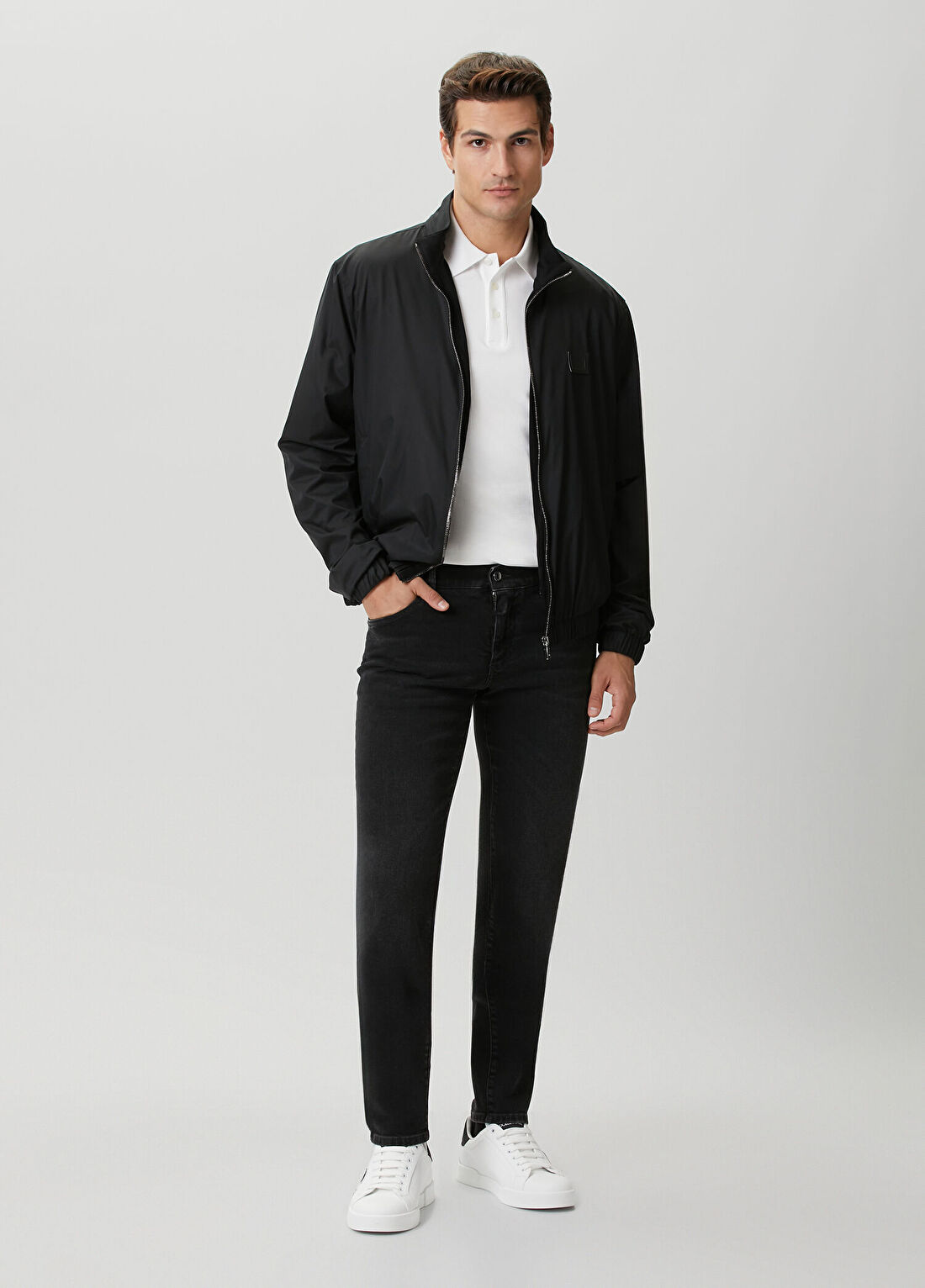 Dolce&Gabbana Skinny Fit Siyah Jean Pantolon