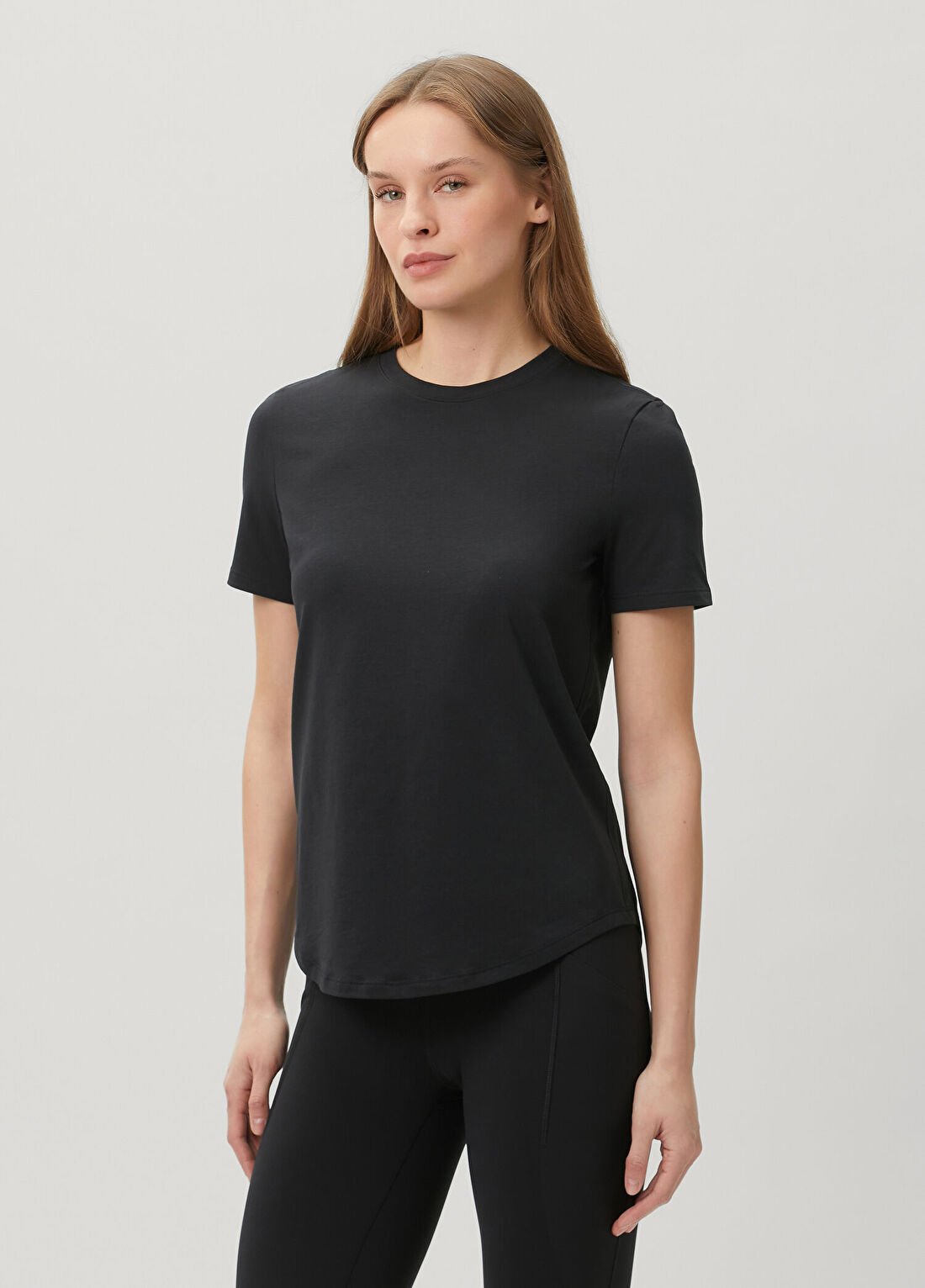 lululemon Love Crew Siyah T-Shirt görsel 3