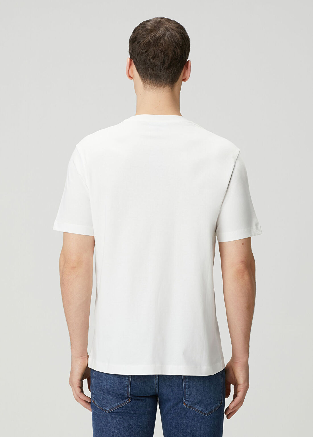 Emporio Armani Beyaz T-shirt görsel 4